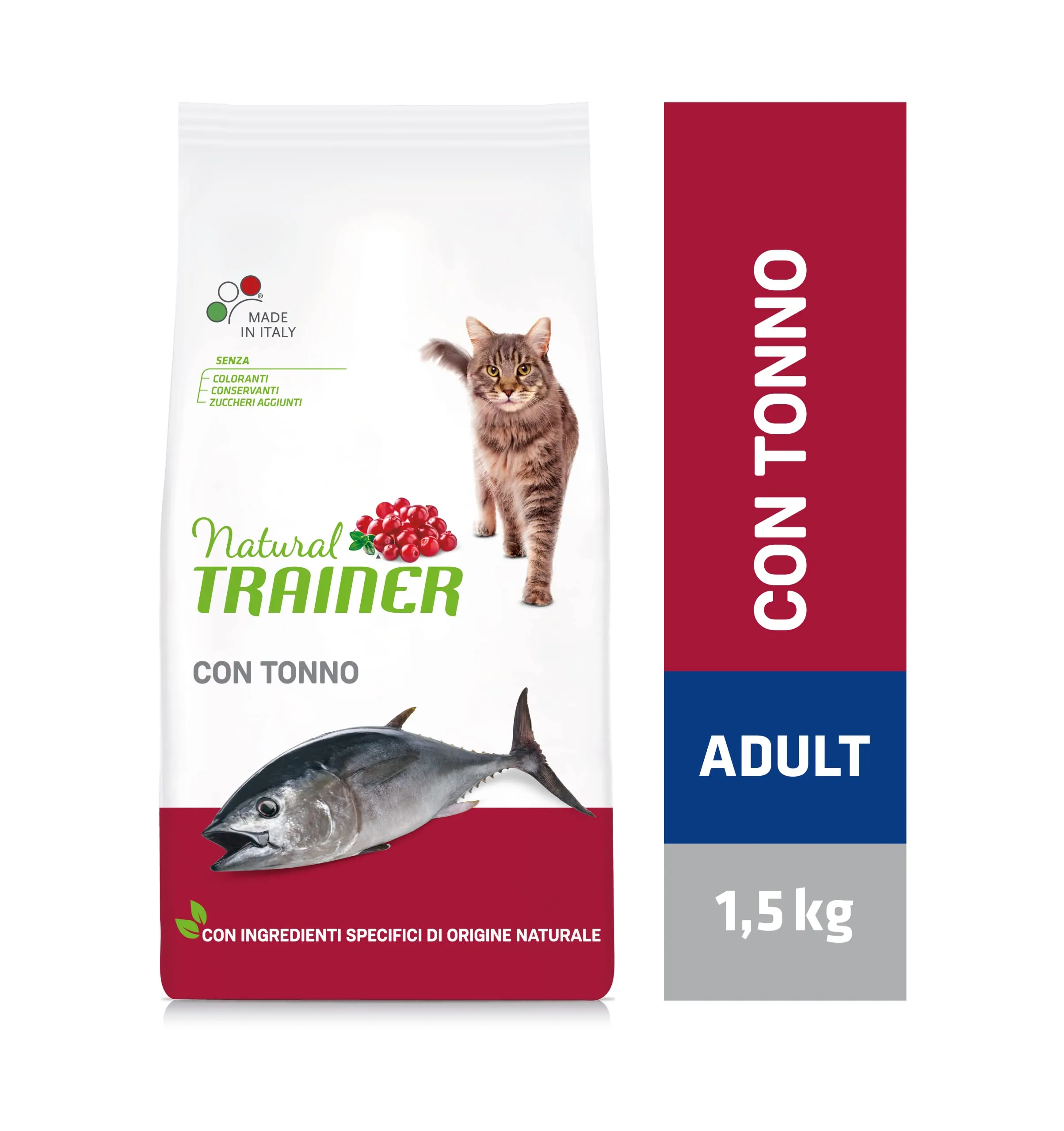 Trainer Cibo per Gatti Adulti al Tonno, 1.5 kg - immagine 2