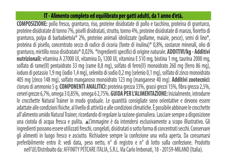 Trainer Cibo per Gatti Adulti al Tonno, 1.5 kg - immagine 6