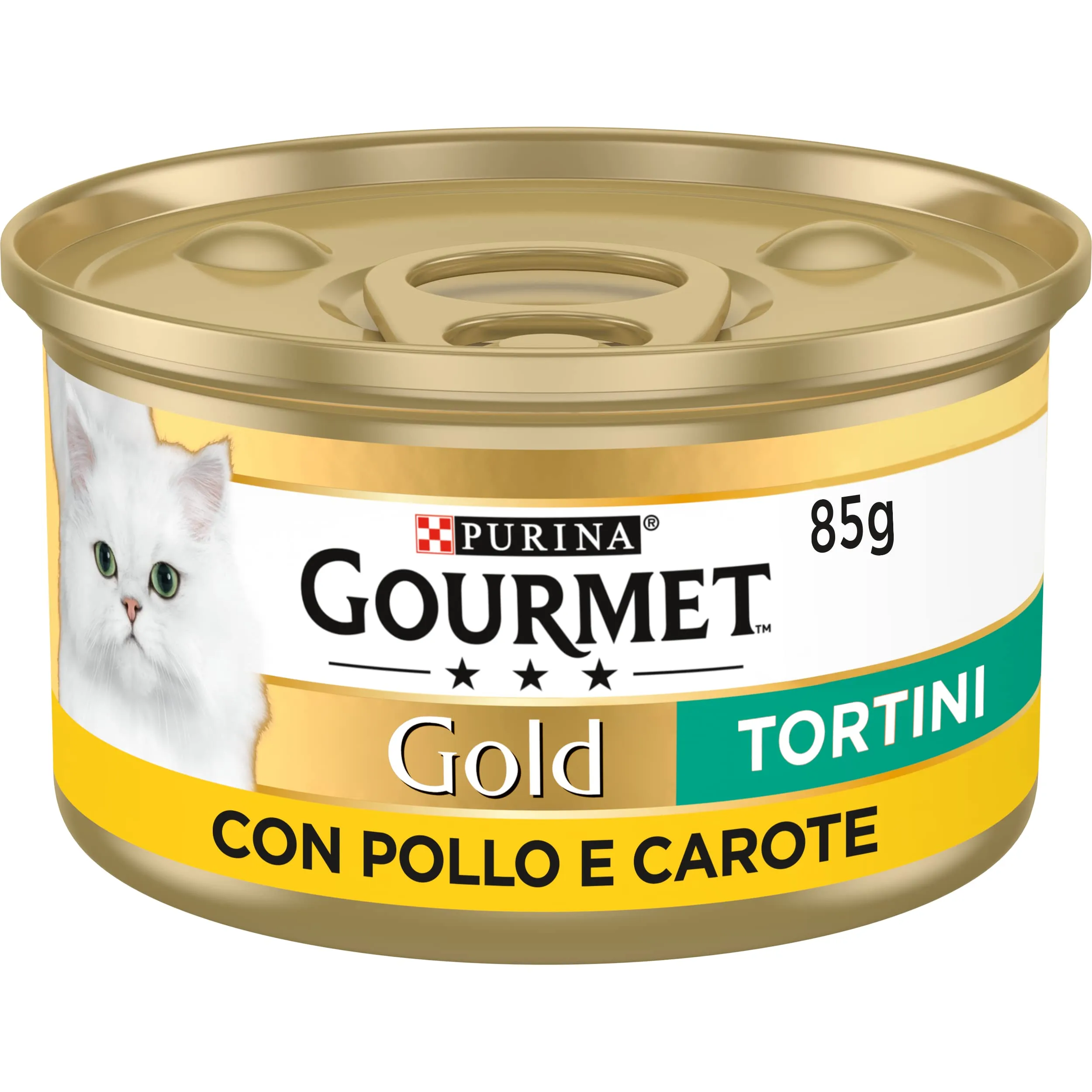 Purina Gourmet Gold Cibo Umido Gatto Adulto Pollo e Carote, 85 g (Confezione da 24) - immagine 2