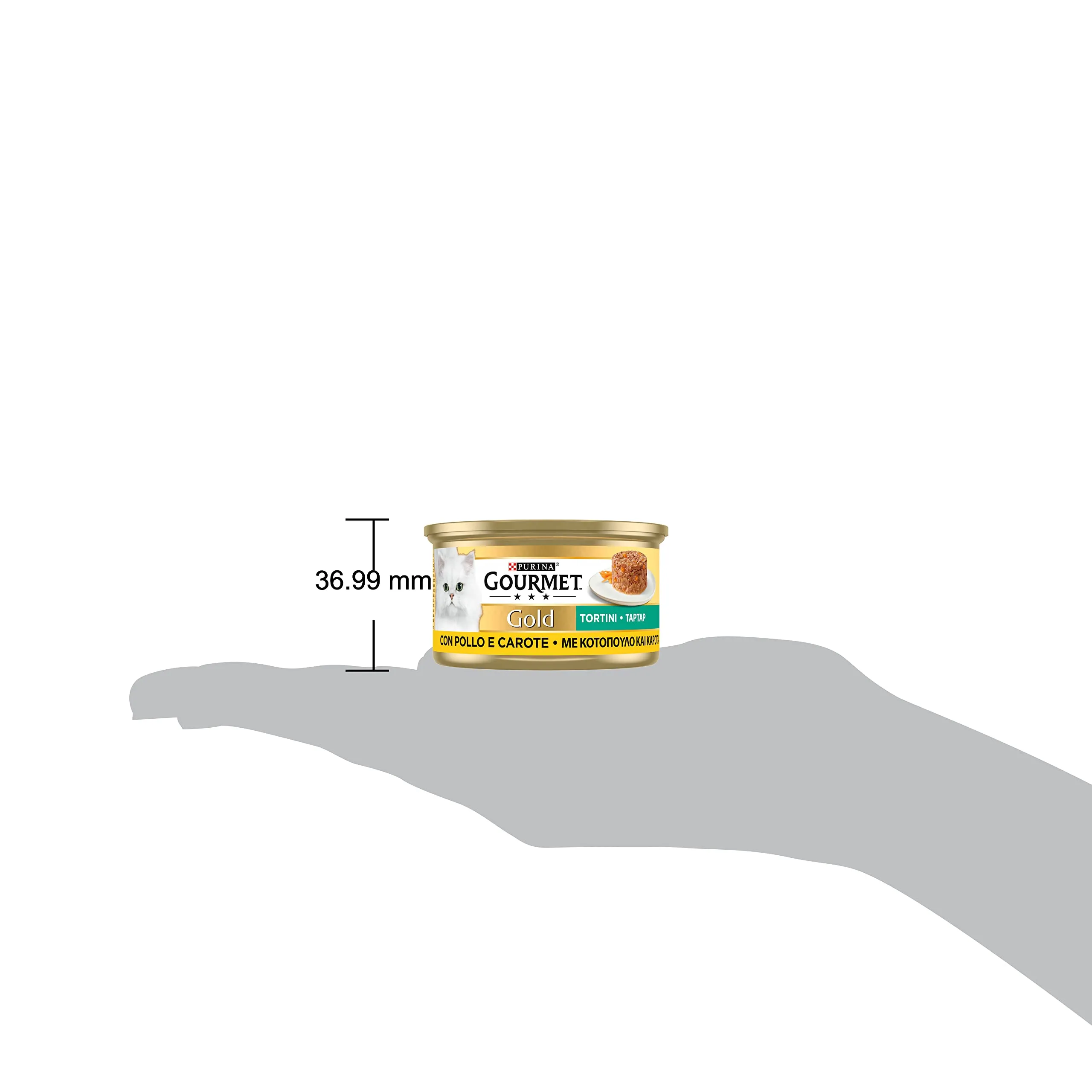 Purina Gourmet Gold Cibo Umido Gatto Adulto Pollo e Carote, 85 g (Confezione da 24) - immagine 4