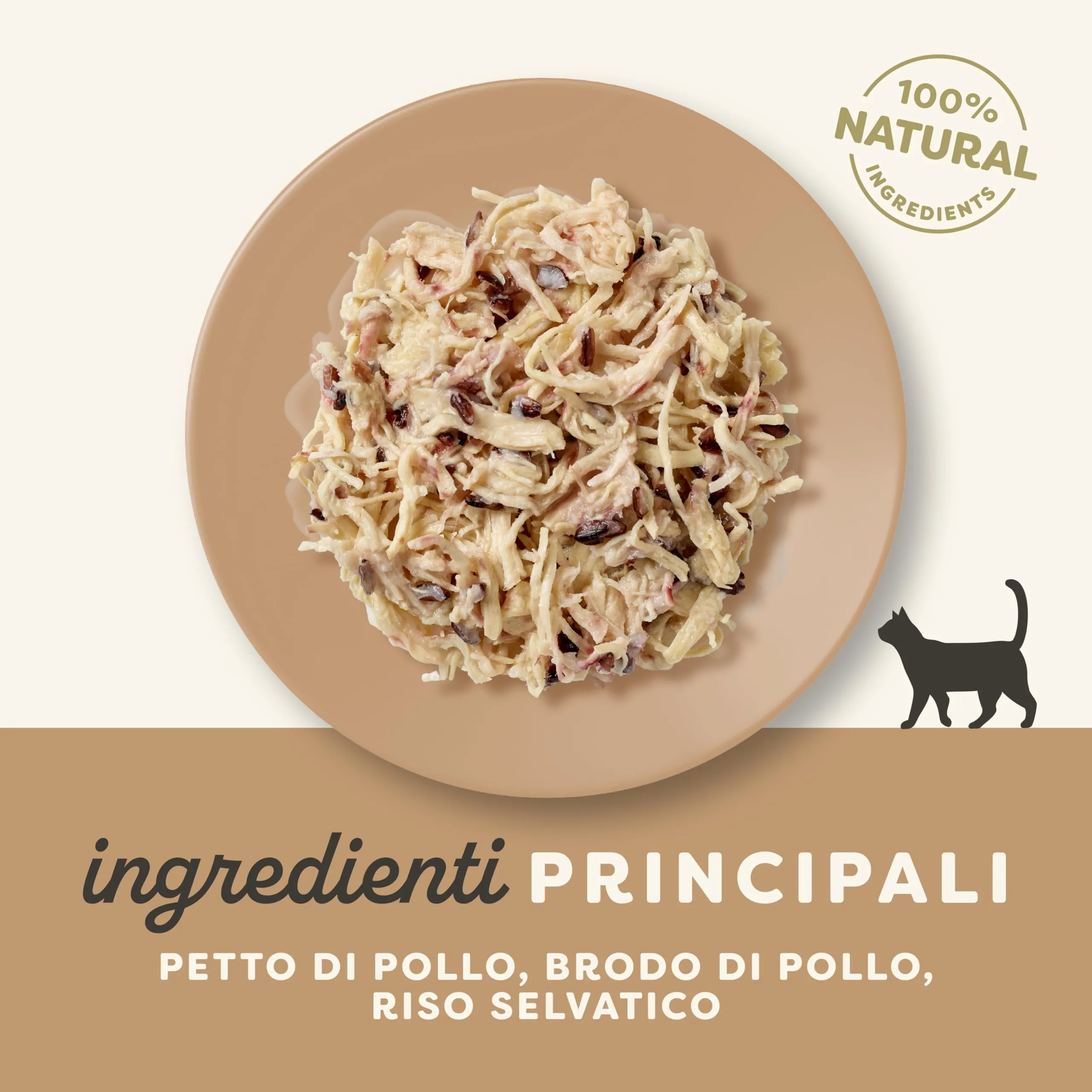 Applaws Cibo Umido per Gatti Adulti Pollo con Riso Selvatico in Brodo, 12 Buste da 70g - immagine 4