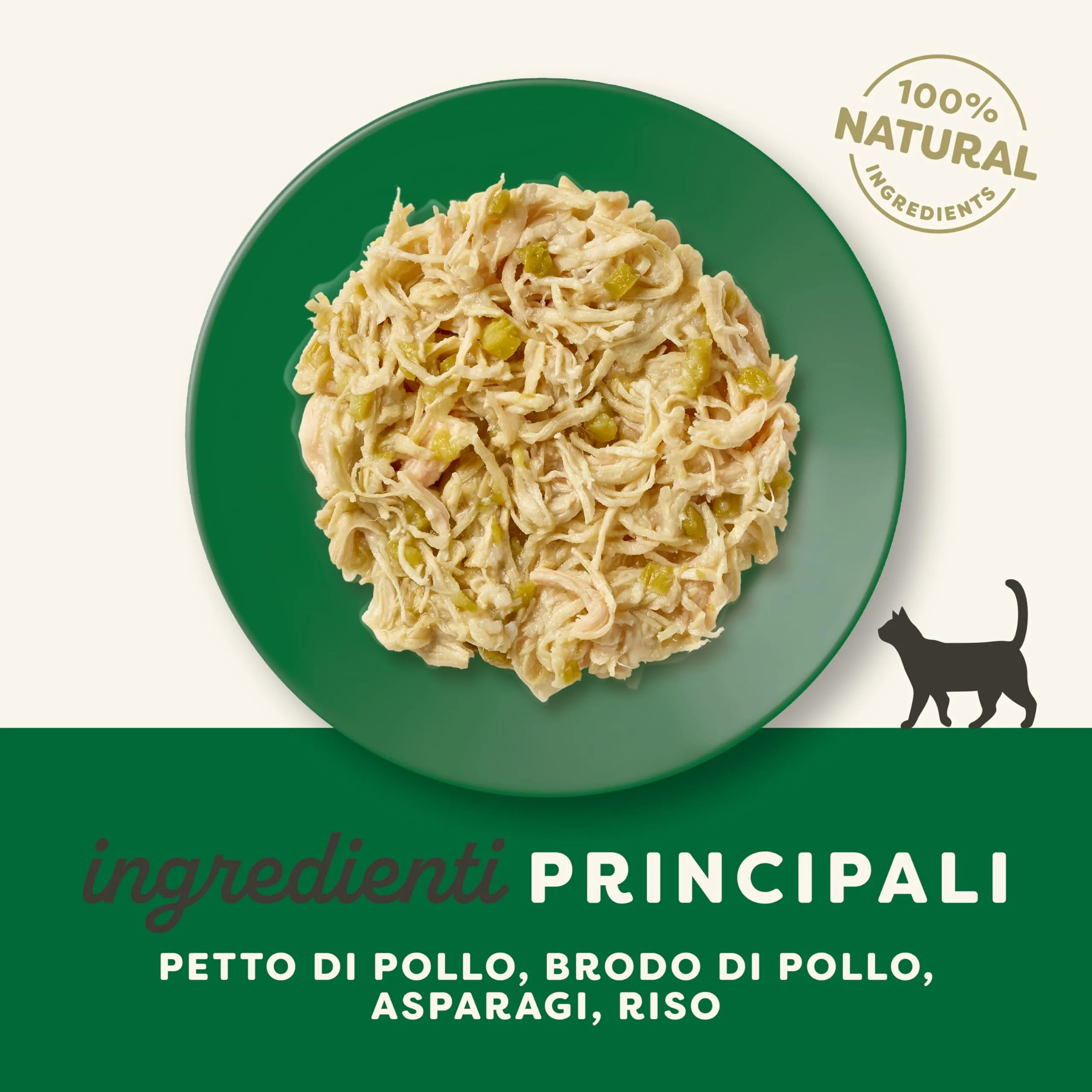 Applaws Cibo Umido per Gatti Pollo e Asparagi in Brodo, 12 Pochette da 70g - immagine 4