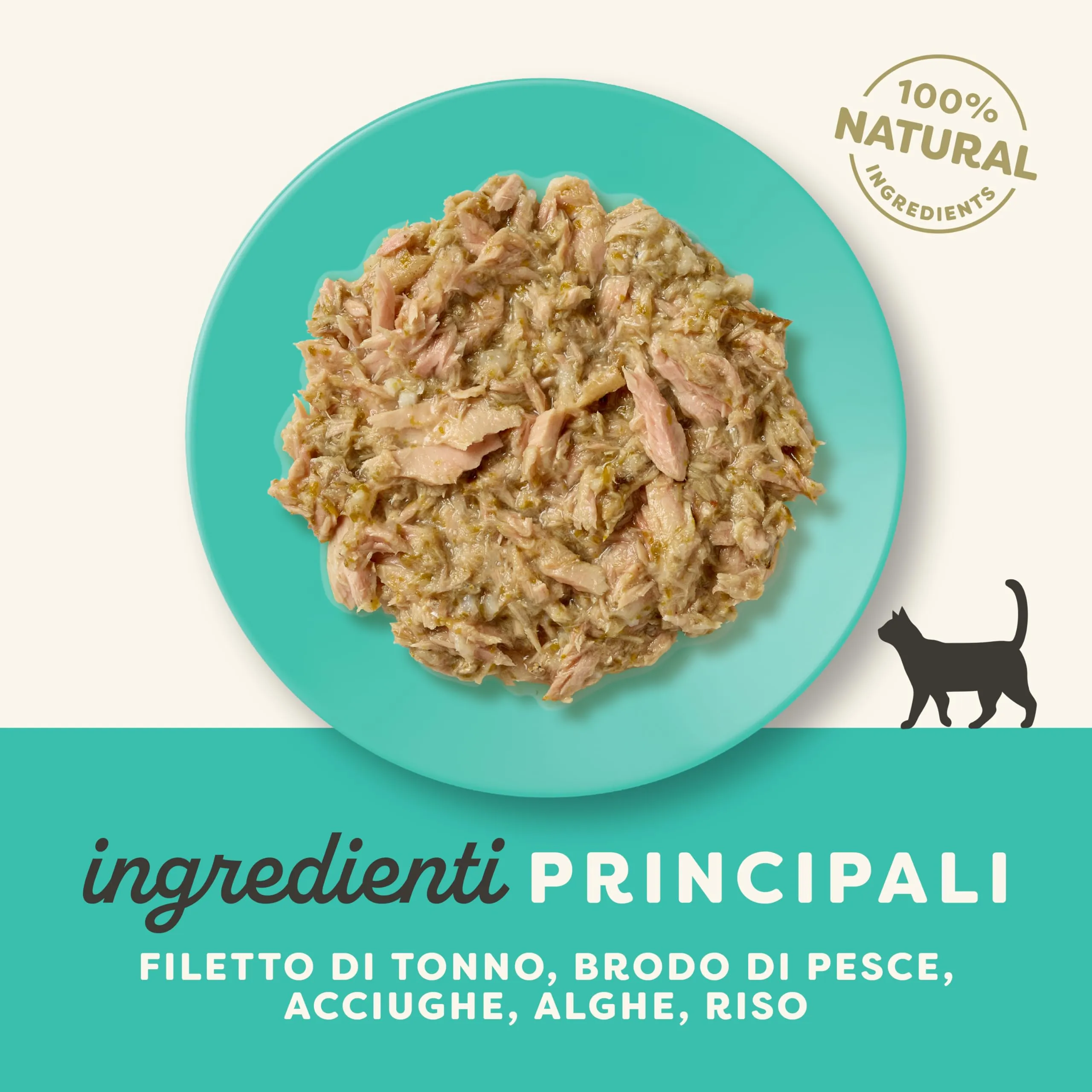 Applaws Alimento Umido per Gatti Adulti Filetto di Tonno e Orata in Brodo, 12 Buste da 70g - immagine 3