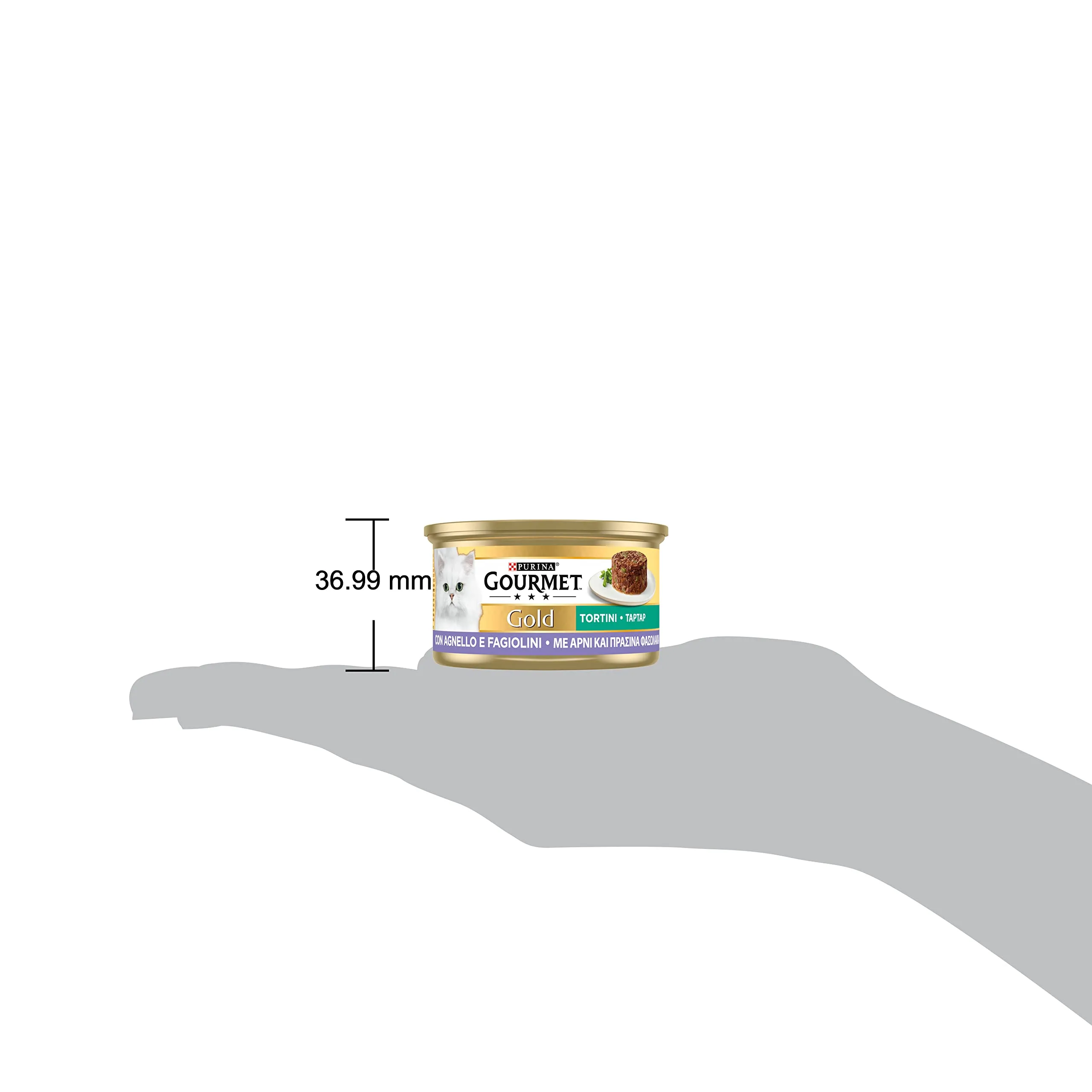 Purina Gourmet Gold Cibo Umido Gatto Adulto Agnello e Fagiolini, 85g (Confezione da 24) - immagine 4
