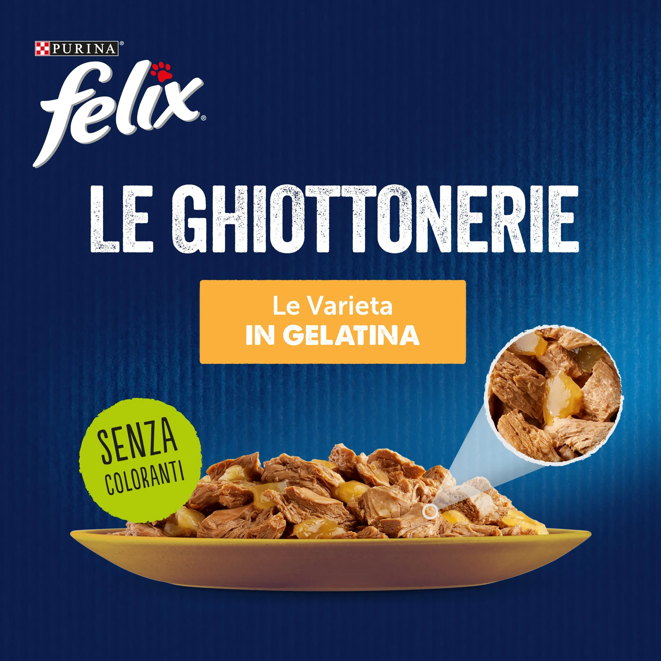 Felix Le Ghiottonerie Varietà Platessa, Tonno, Coniglio e Pollo, 85 g (Confezione da 60) - immagine 8