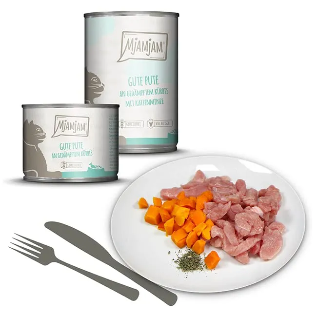 MjAMjAM Cibo Umido Premium per Gatti Senza Cereali, 6 x 800 g - immagine 7