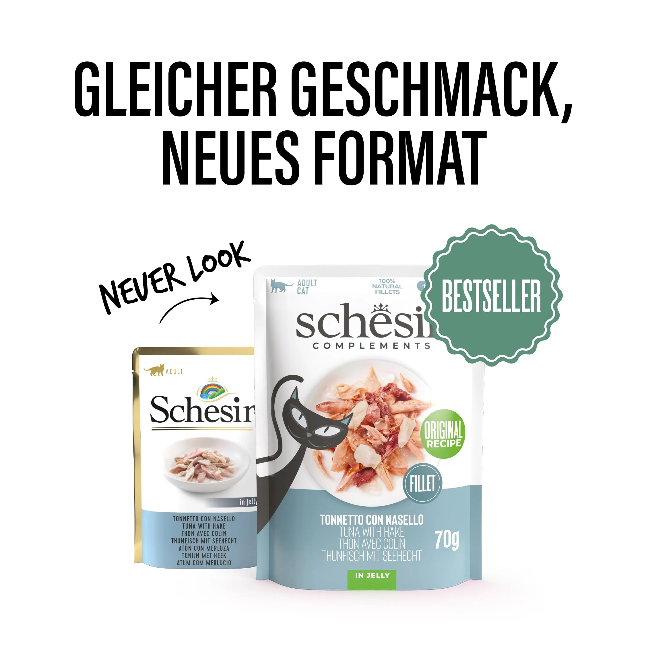 Schesir Tonnetto con Nasello 12x70g - immagine 3