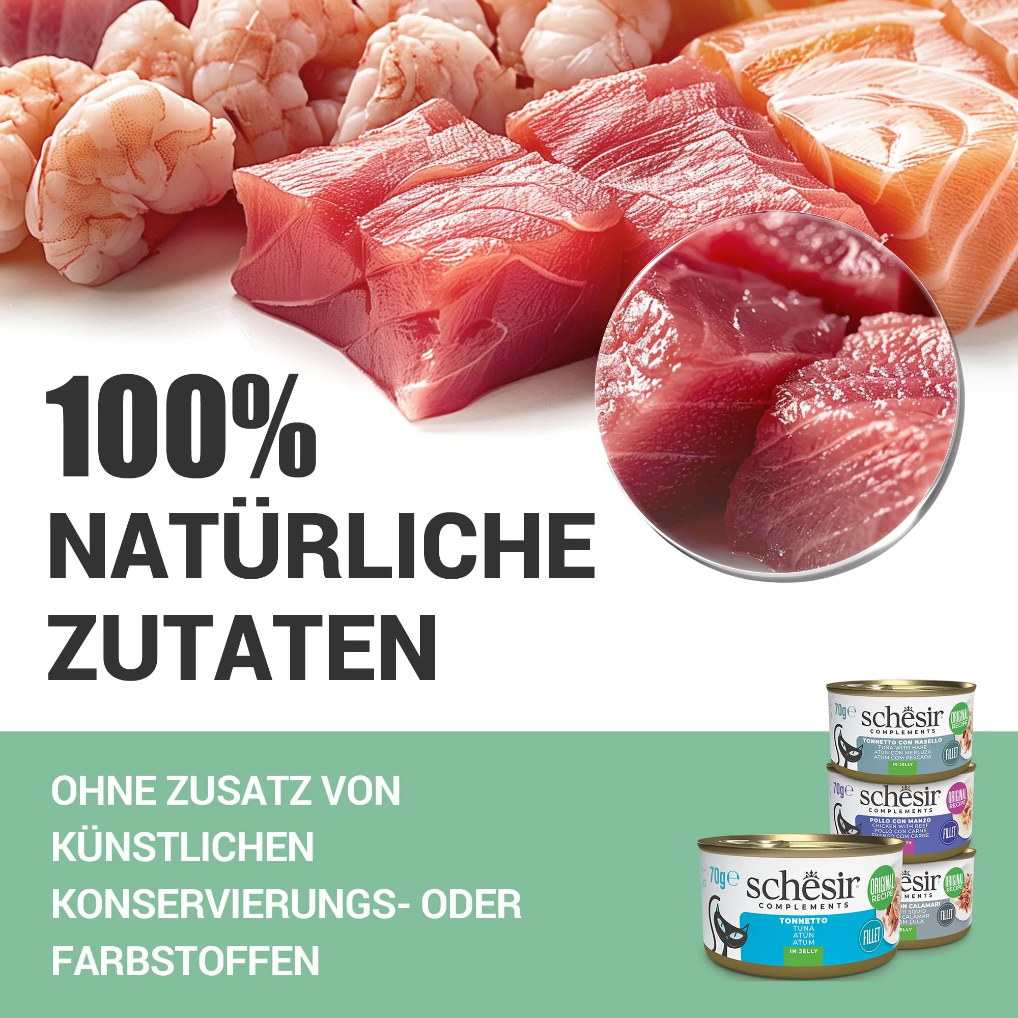 Schesir Tonnetto con Nasello 12x70g - immagine 7