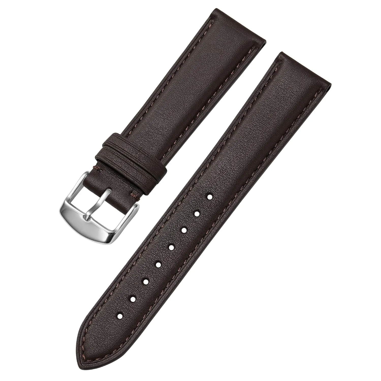 Afany Cinturino in Pelle Sgancio Rapido 19mm - Marrone - immagine 1