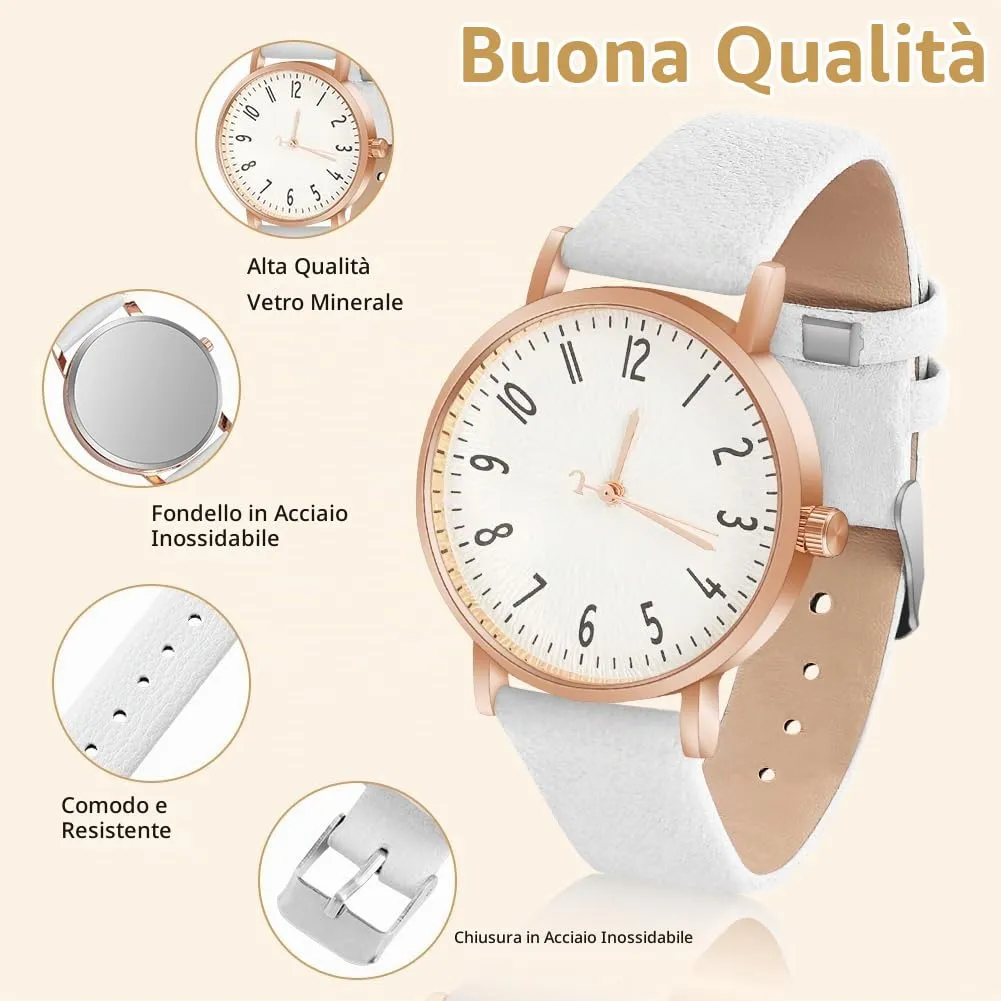 OFFCUP Orologio Analogico al Quarzo da Donna - immagine 3