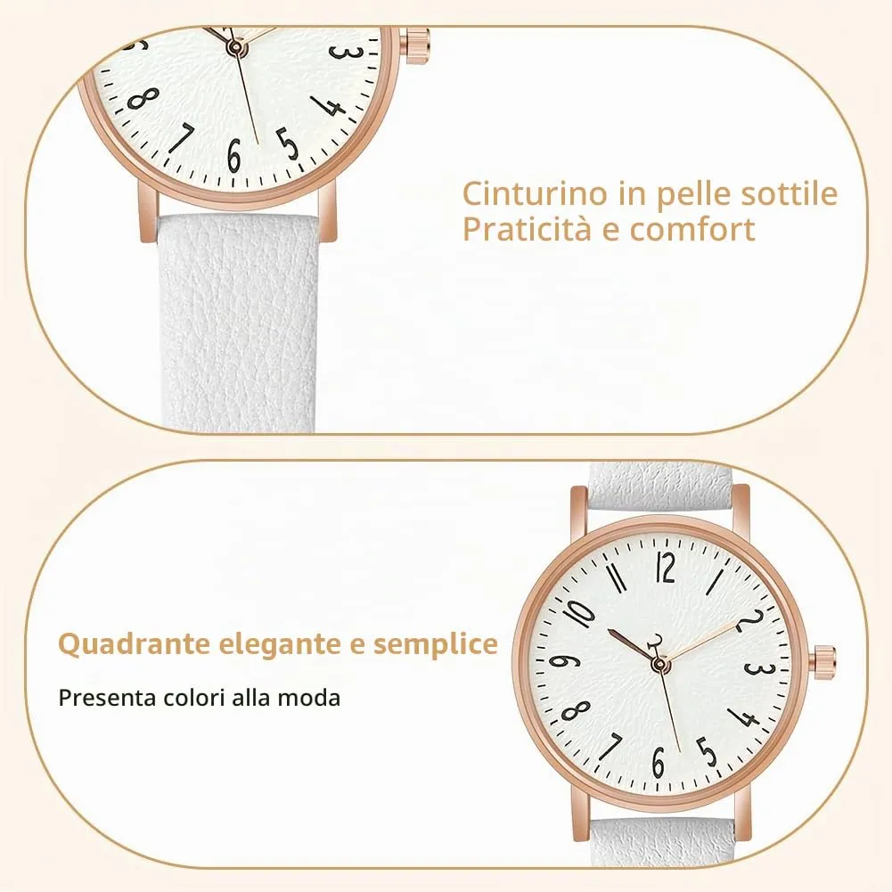 OFFCUP Orologio Analogico al Quarzo da Donna - immagine 4