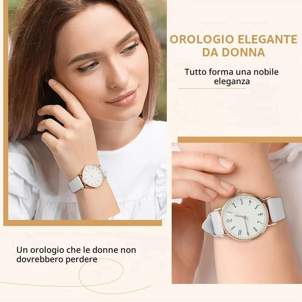OFFCUP Orologio Analogico al Quarzo da Donna - immagine 5