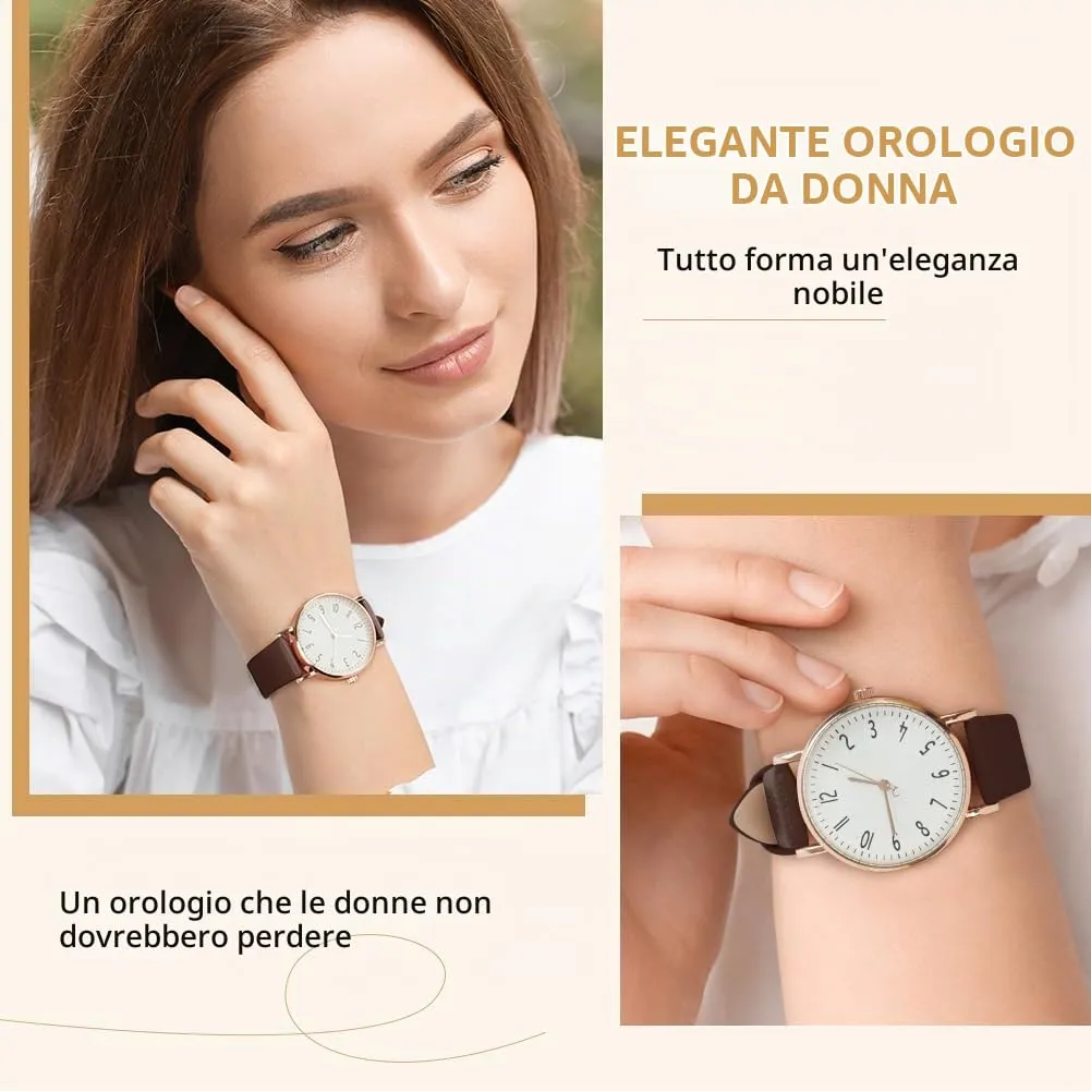 OFFCUP Orologio Analogico al Quarzo da Donna - immagine 5