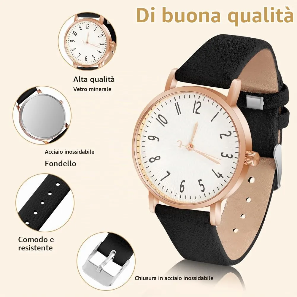 OFFCUP Orologio Analogico al Quarzo da Donna - immagine 3