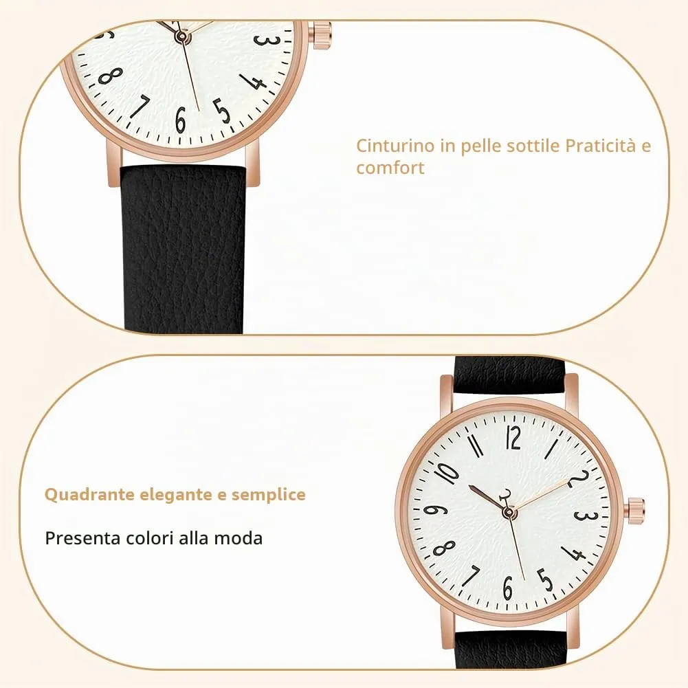 OFFCUP Orologio Analogico al Quarzo da Donna - immagine 4