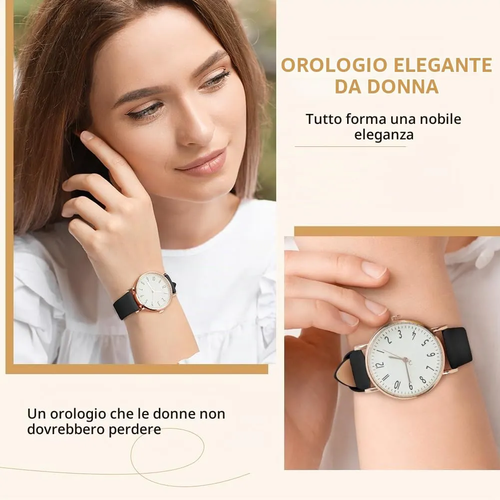 OFFCUP Orologio Analogico al Quarzo da Donna - immagine 5