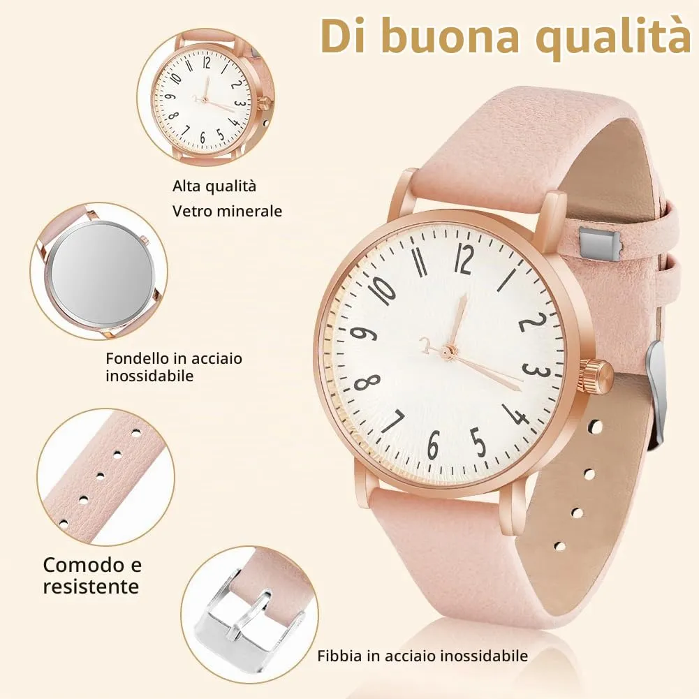 OFFCUP Orologio Analogico al Quarzo da Donna - immagine 3