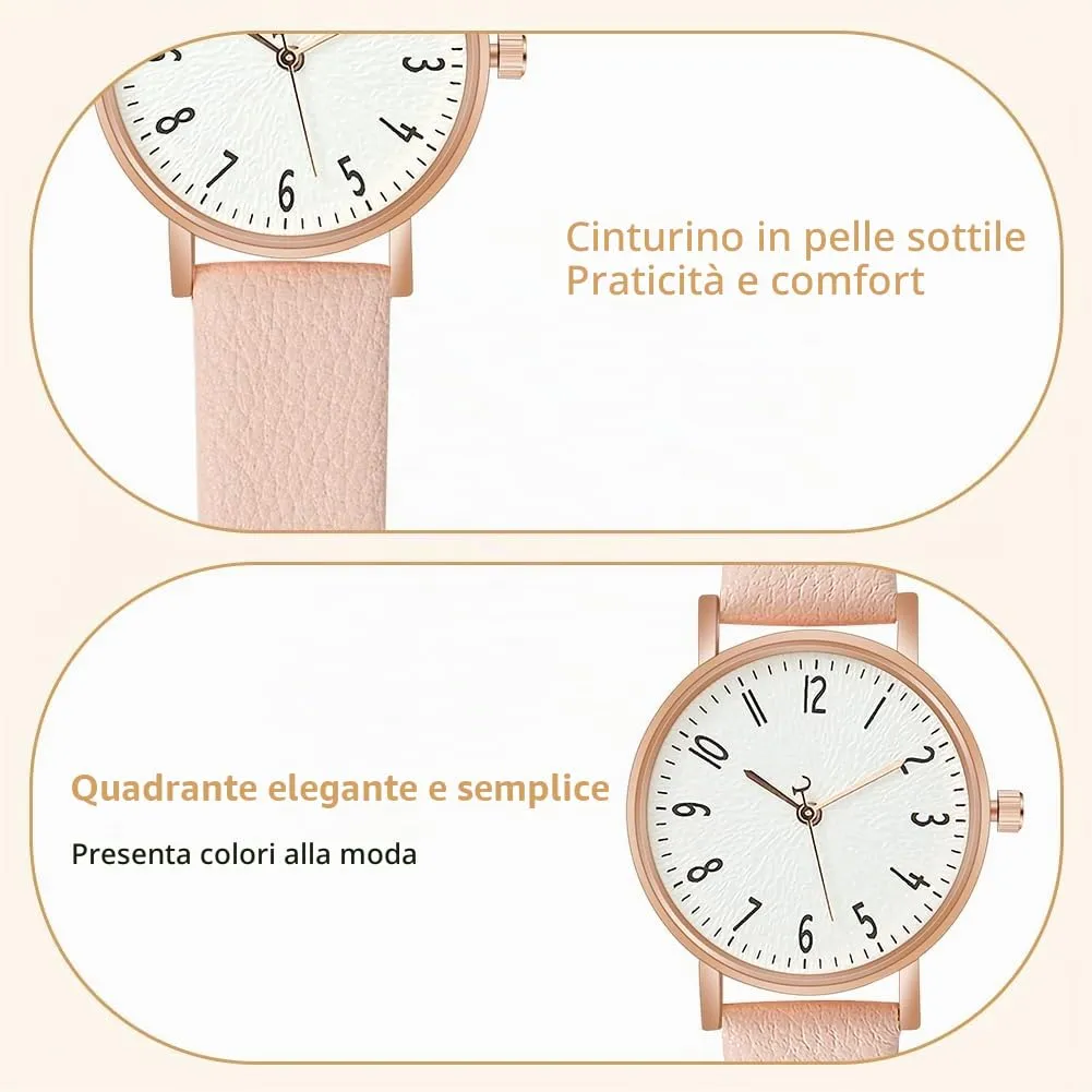 OFFCUP Orologio Analogico al Quarzo da Donna - immagine 4