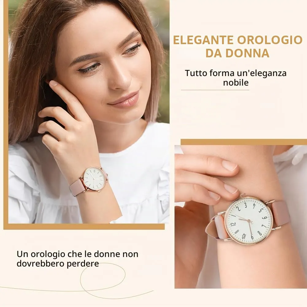 OFFCUP Orologio Analogico al Quarzo da Donna - immagine 5