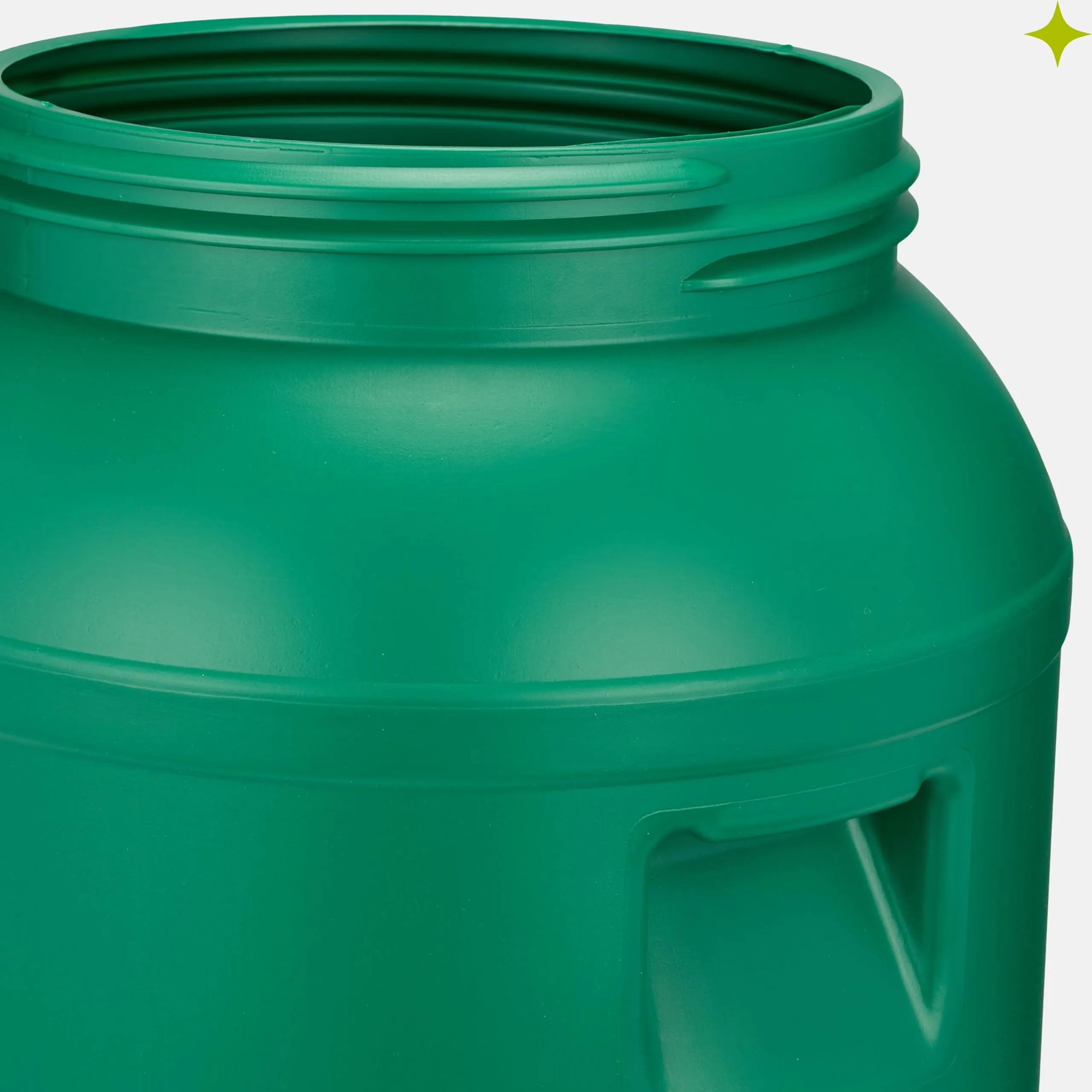 Garronda Tanica Acqua HDPE per Alimenti 30L Verde GD-0078 - immagine 5