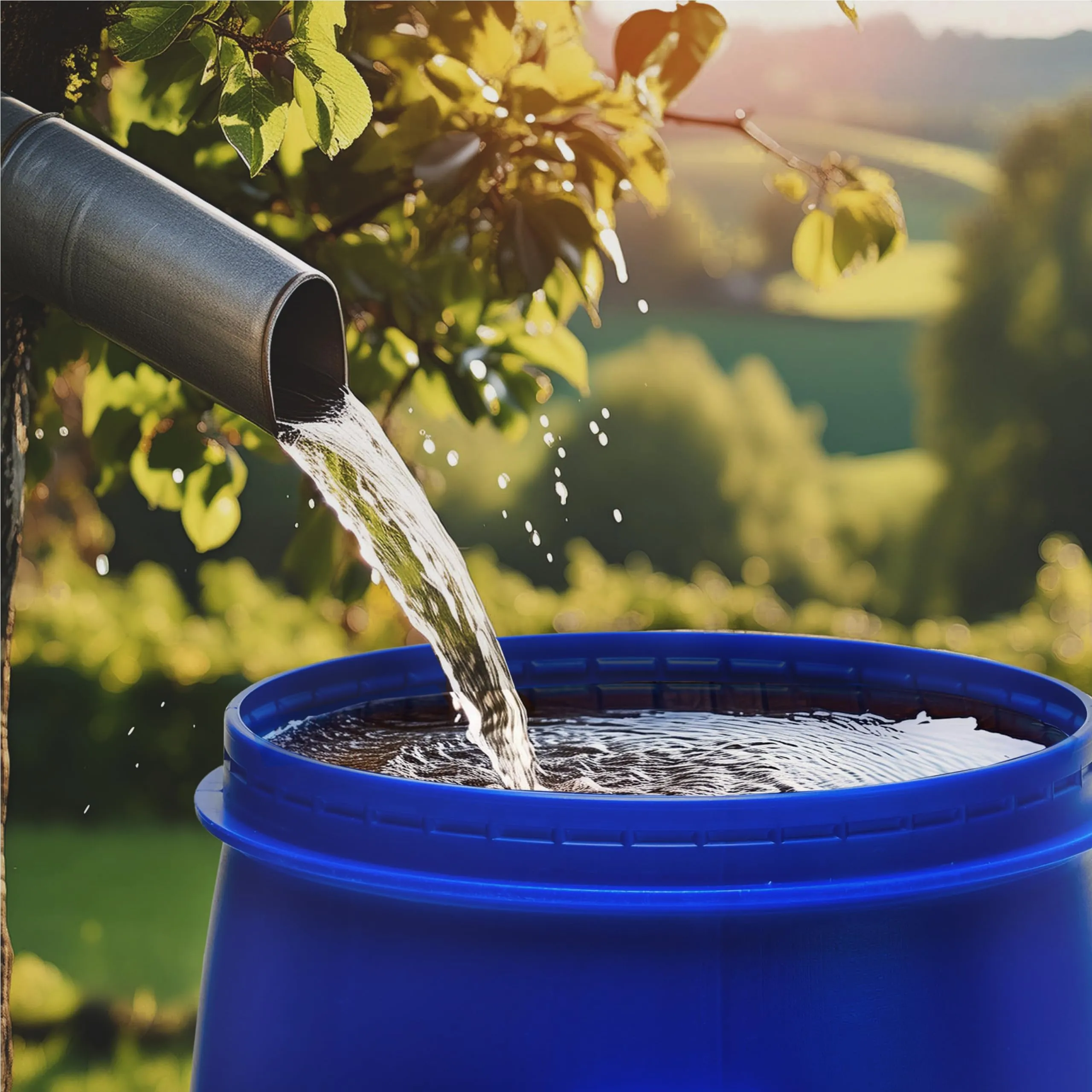 Garronda Serbatoio Acqua HDPE per Alimenti 60L Blu GD-0078 - immagine 6