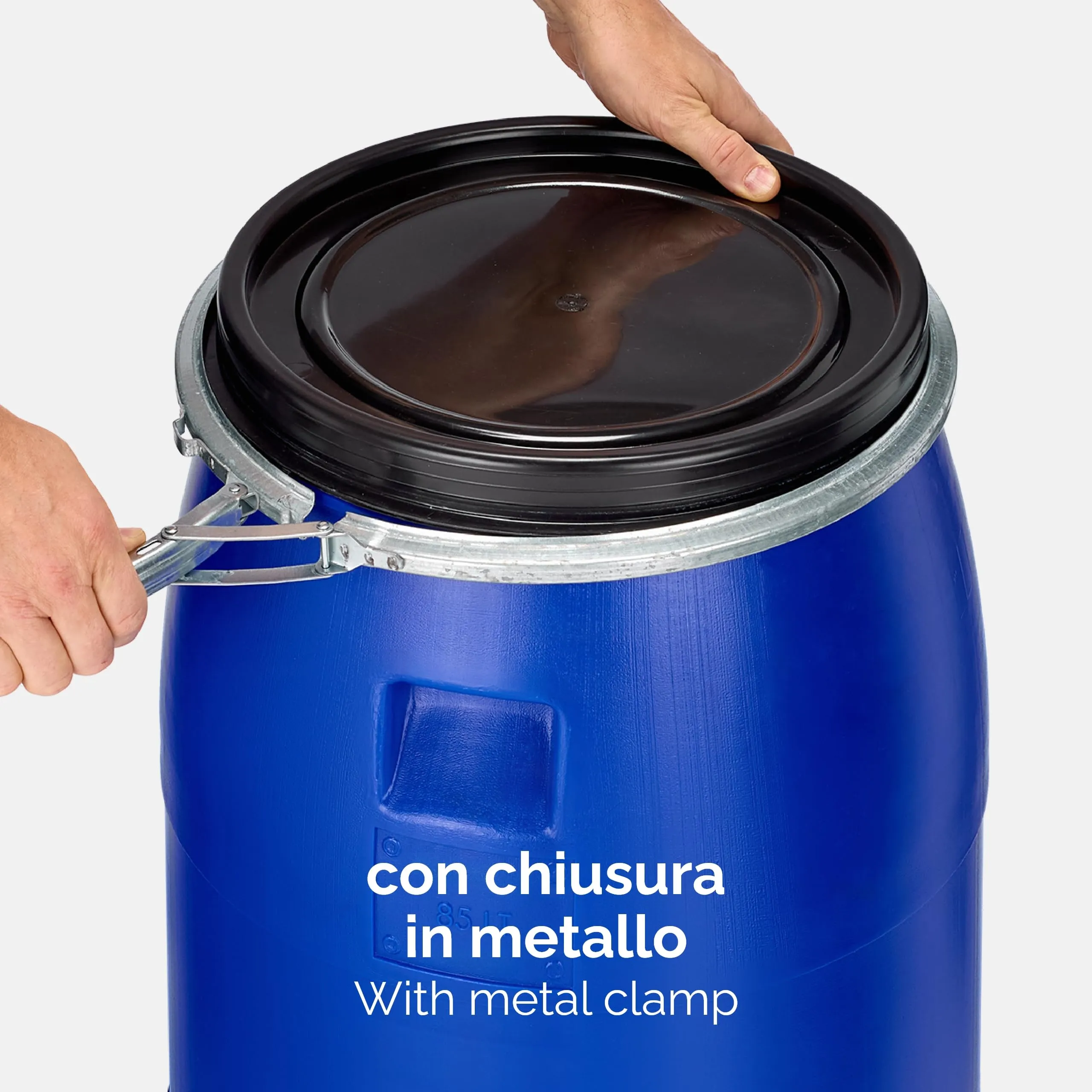 Garronda Serbatoio Acqua HDPE per Alimenti 85L Blu GD-0078 - immagine 4