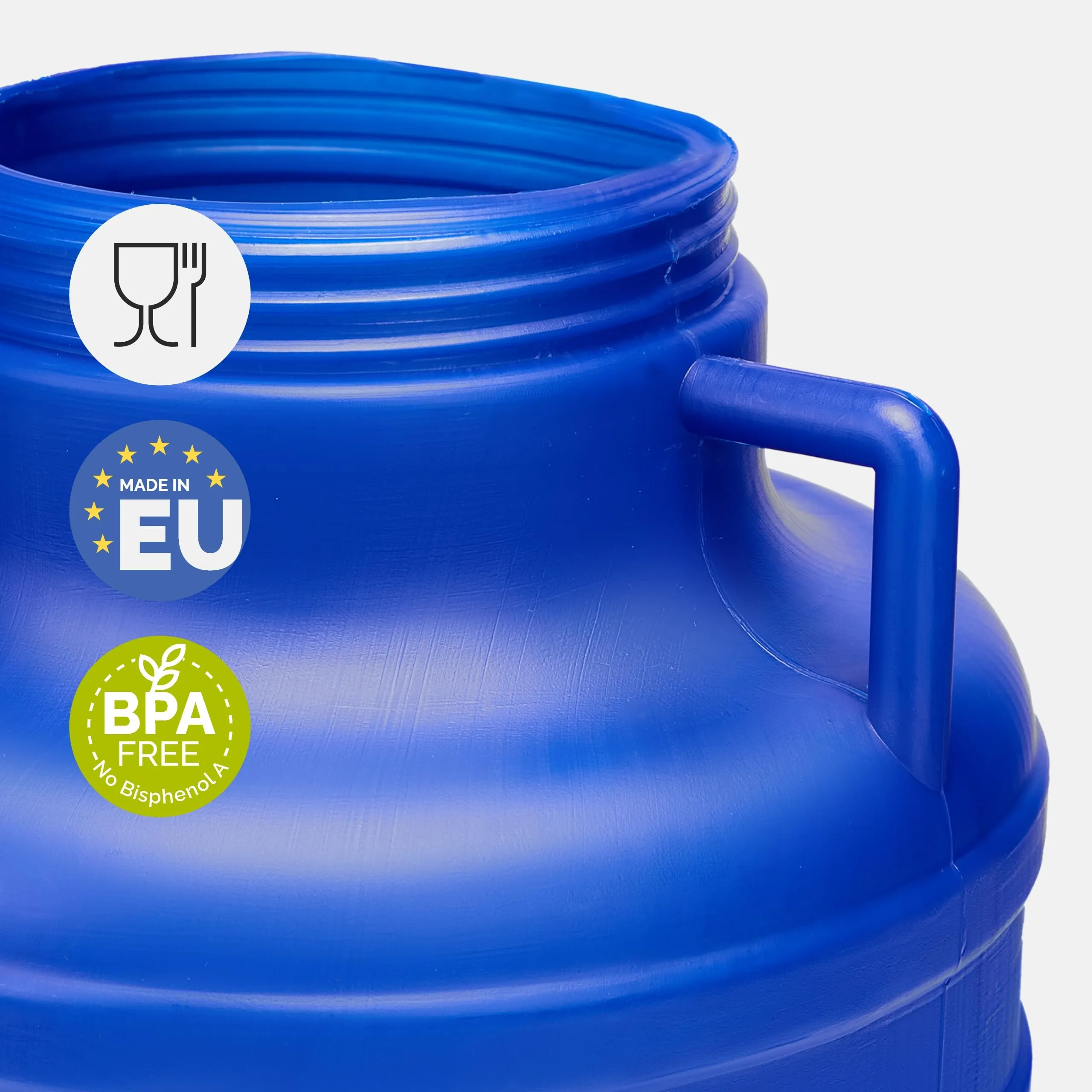 Garronda Tanica Acqua HDPE per Alimenti 5L Blu GD-0078 - immagine 4