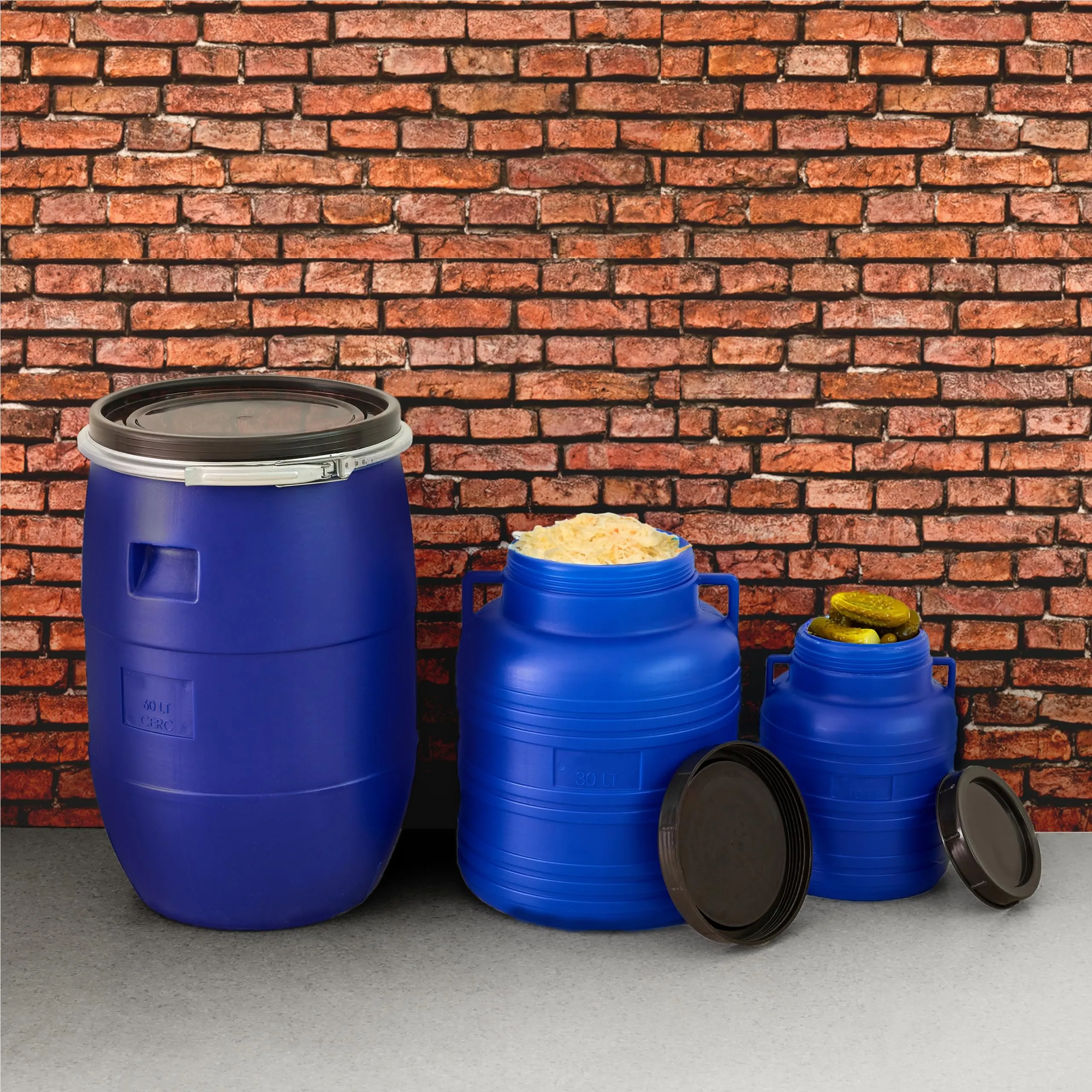 Garronda Tanica Acqua HDPE per Alimenti 5L Blu GD-0078 - immagine 6