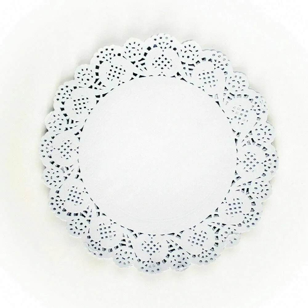 Happium Centrini in Carta Bianca per Torte, 32 cm, 100 Pezzi - immagine 2