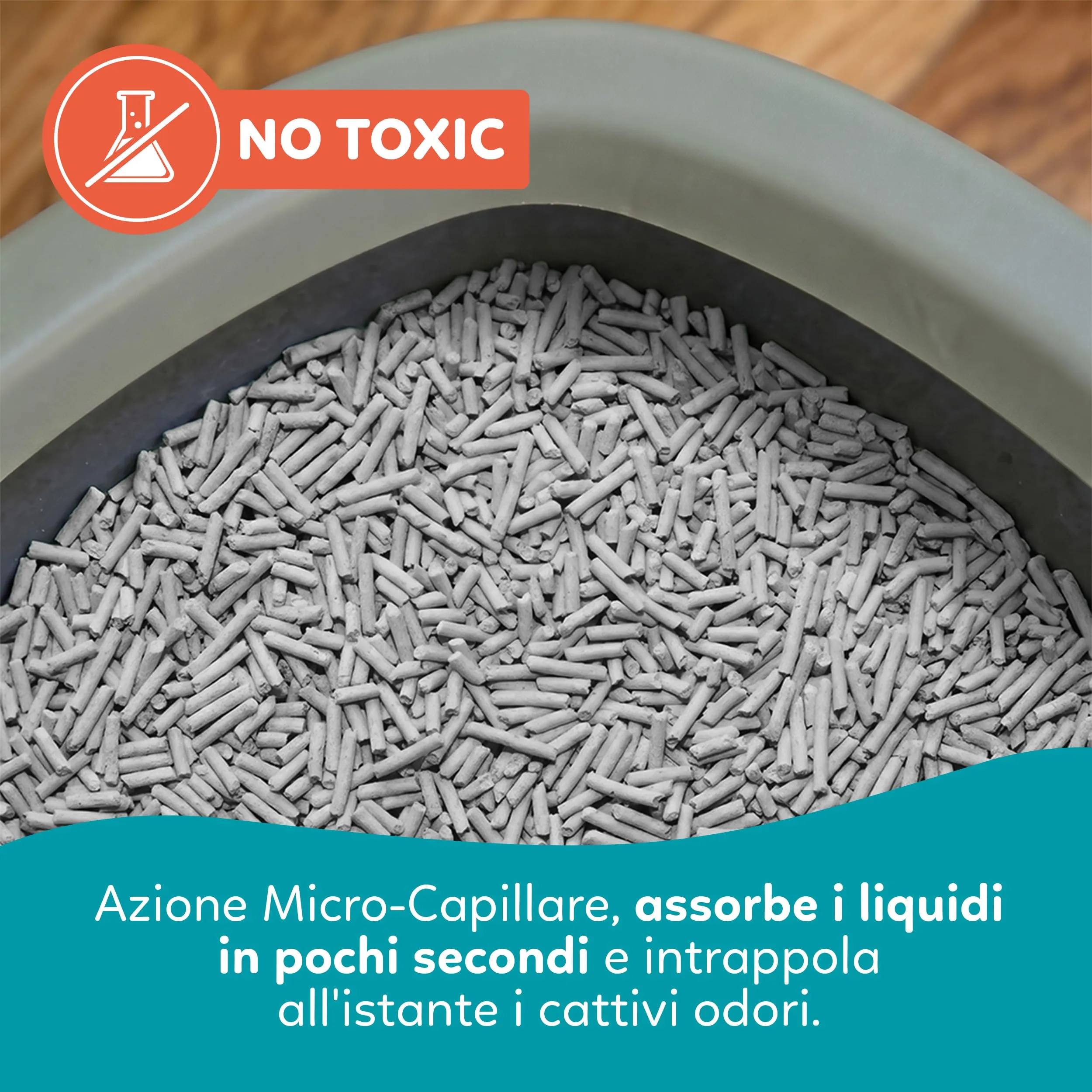 AQPET CattyGreen Lettiera in Soia Naturale al Carbone Attivo, Agglomerante e Biodegradabile, 36 Litri - immagine 7