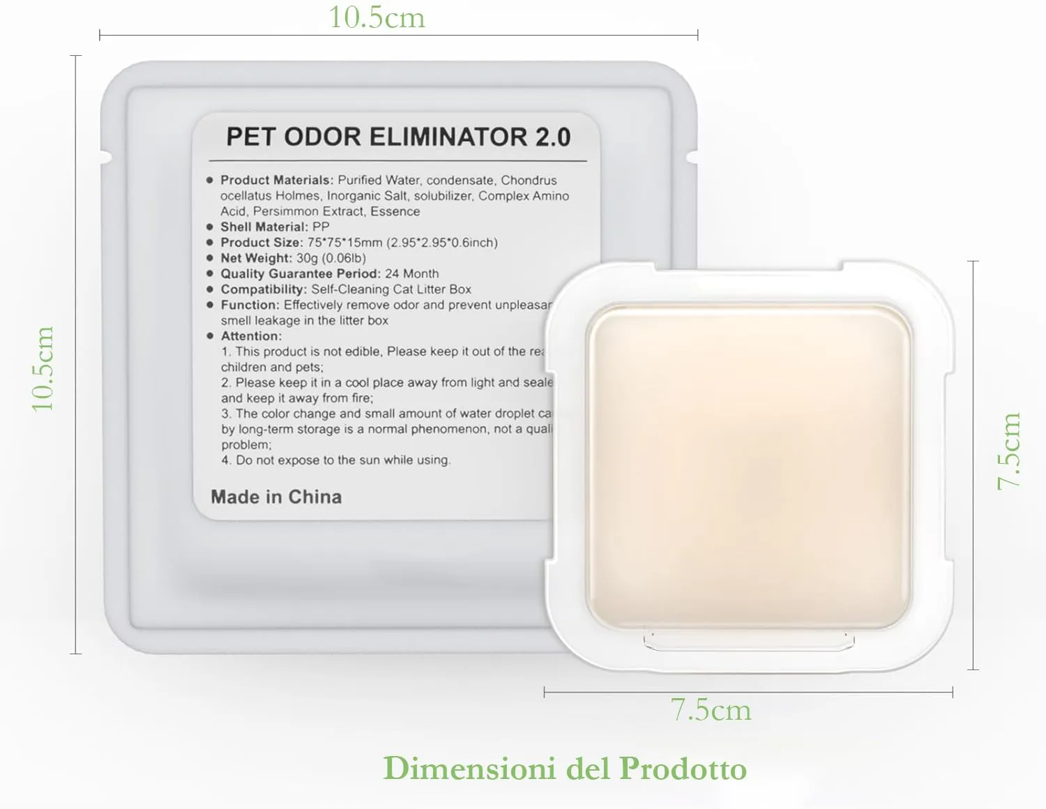 BUNMO N50 2.0 Deodorante per Toilette per Gatti, Compatibile con Pura Max, Pura Max 2 e Max Pro (Confezione da 3 pezzi) - immagine 5