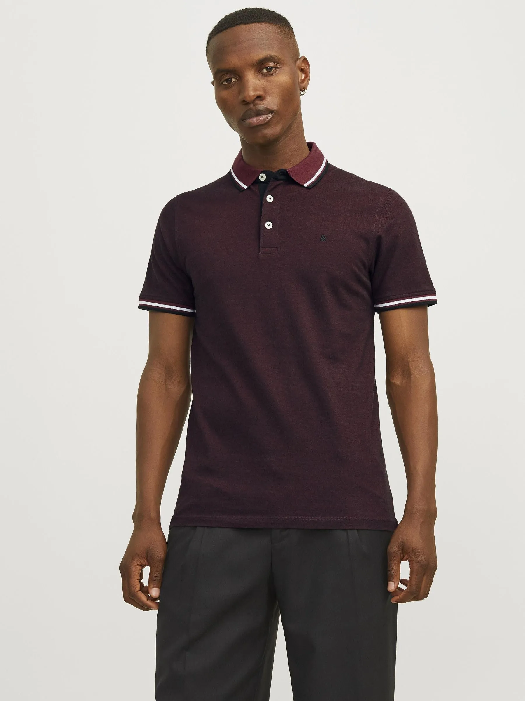 Jack & Jones Jjepaulos Polo SS Noos, Port Royale, S - immagine 2