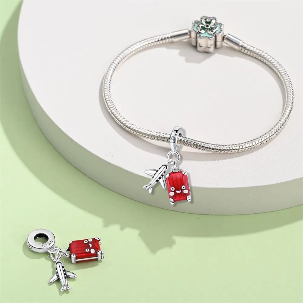 Pandach Bead Charm in Argento Sterling 925 con Cubic Zirconia per Braccialetti e Collane - immagine 3