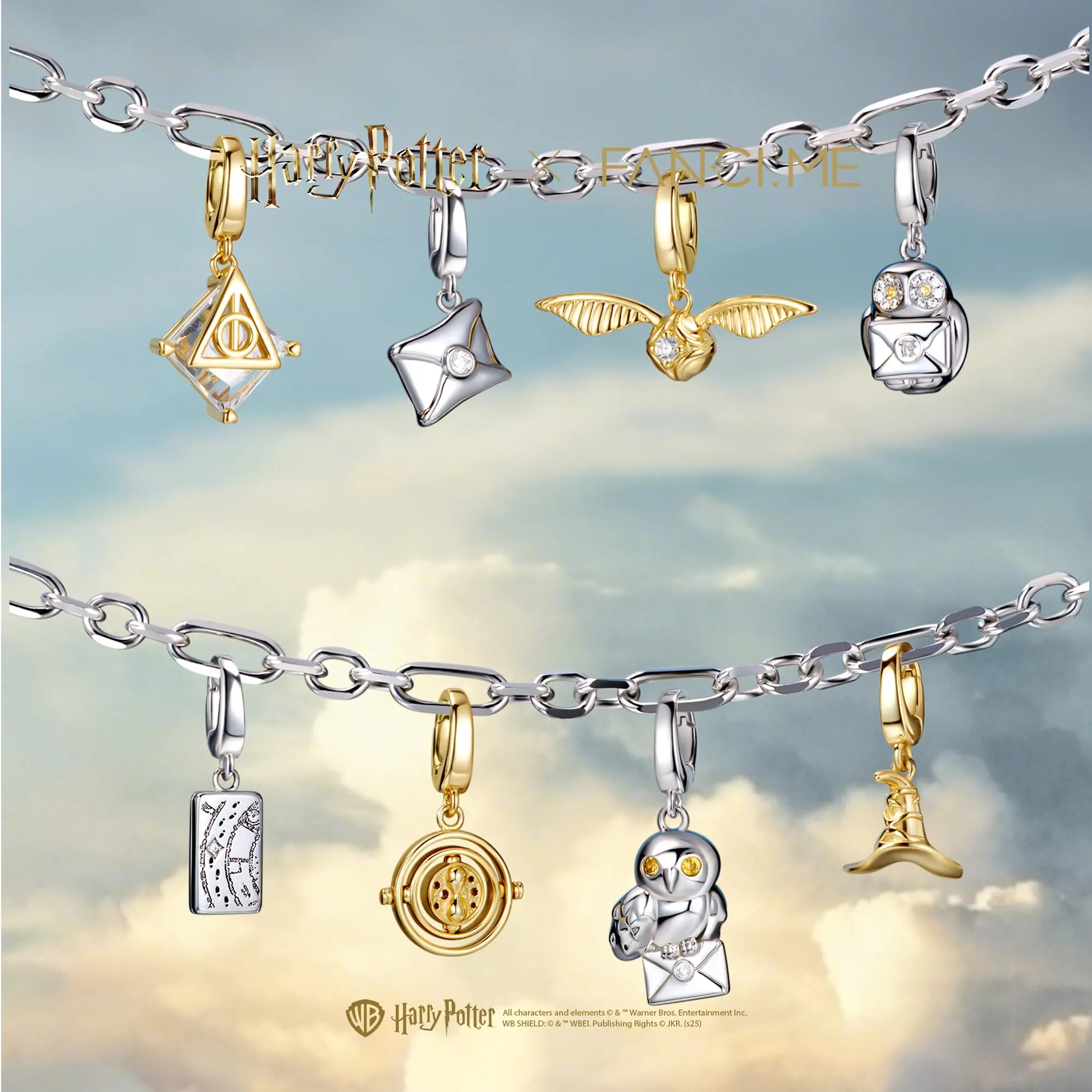 FANCIME x Harry Potter Charms in Argento Sterling 925 - immagine 3