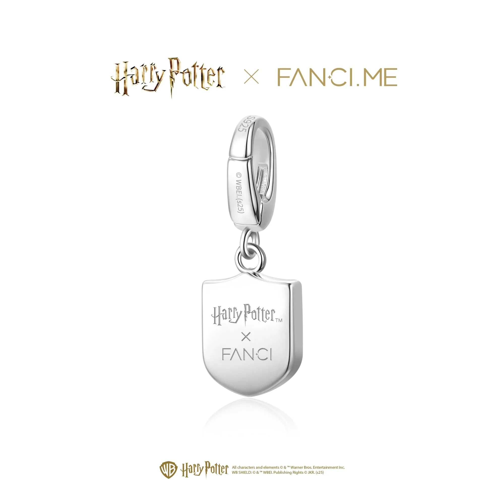 FANCIME x Harry Potter Charm di Hogwarts in Argento Sterling 925 - immagine 2