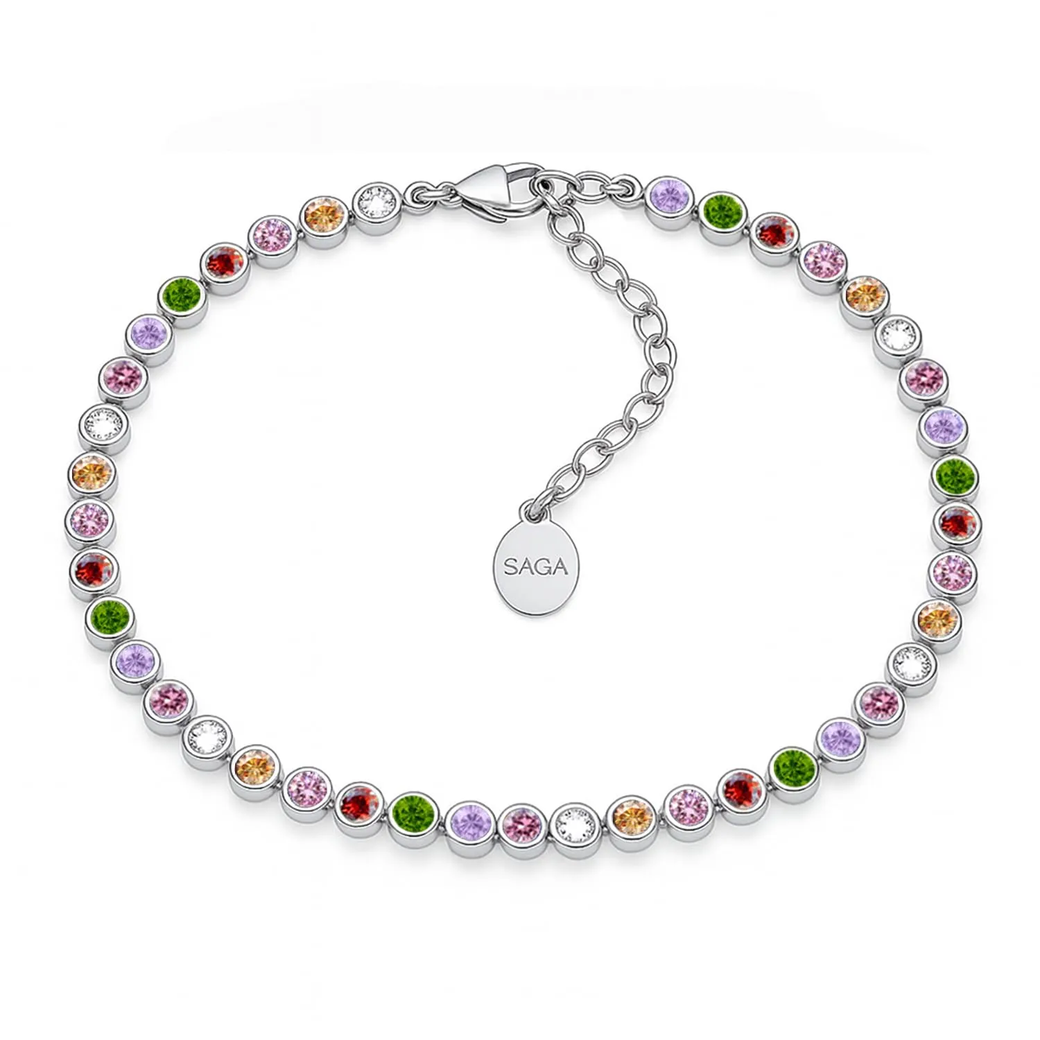 SAGA GIOIELLI® Bracciale Tennis - immagine 1