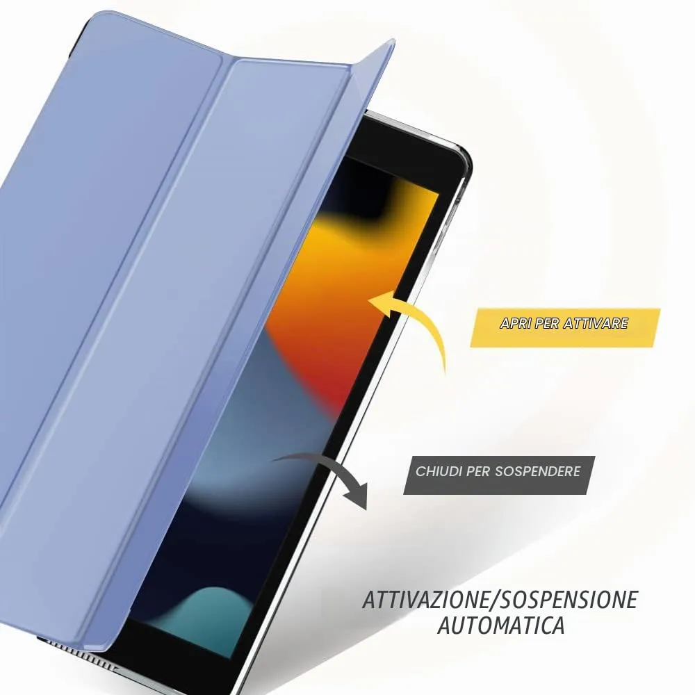 MoKo Cover for iPad 9th/8th/7th Gen 10.2" (2019-2021), Lavanda - immagine 4
