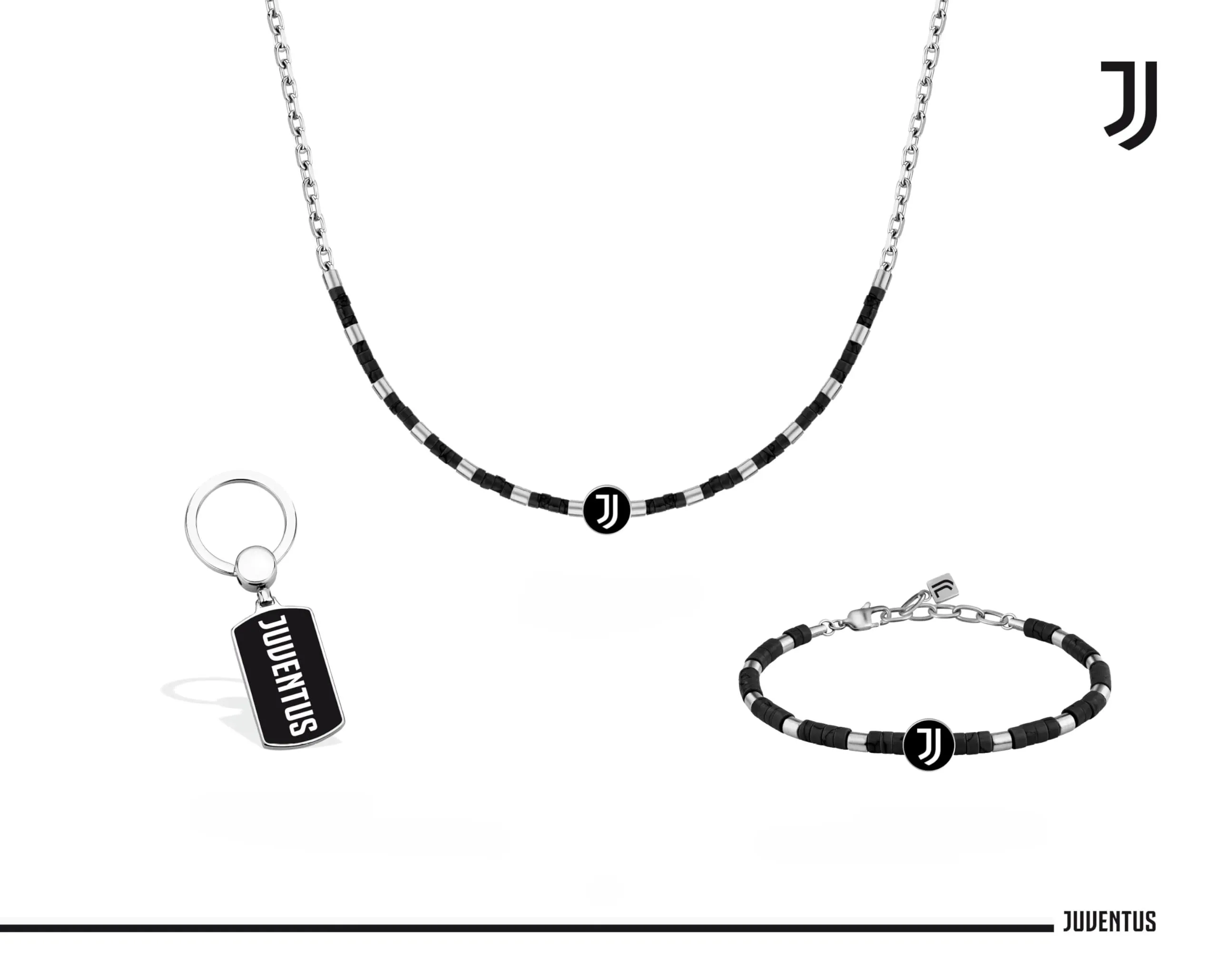 Clondo Bracciale Juventus in Acciaio Beads Sport Black - immagine 6