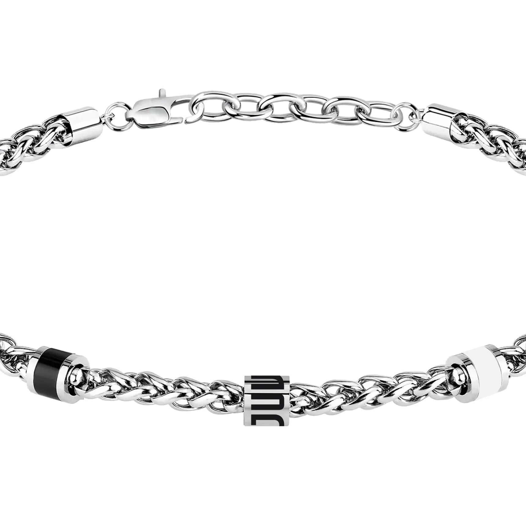 Clondo Bracciale Juventus in Acciaio Chain Logo Minimal - immagine 2