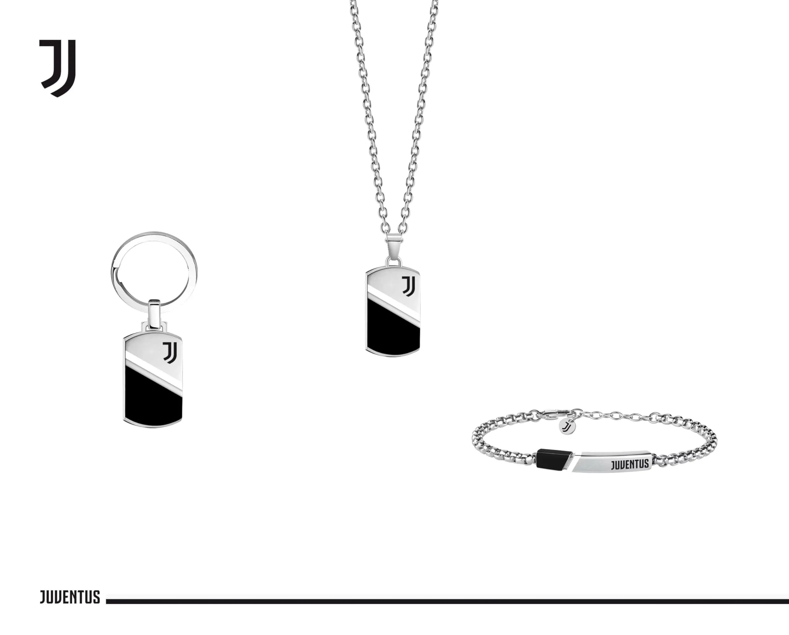 Clondo Bracciale Juventus in Acciaio Steel Plate Black - immagine 6