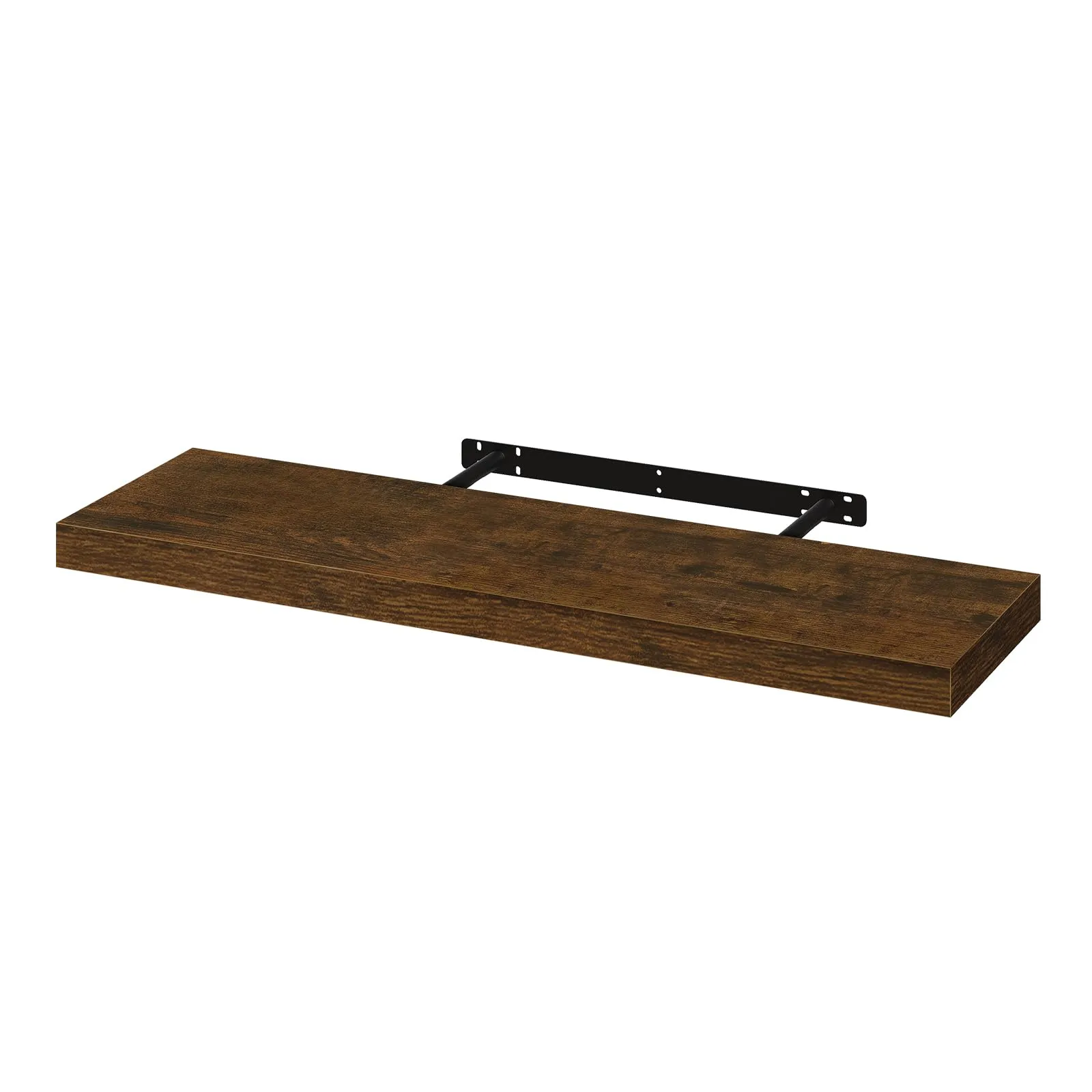 WOLTU Mensola da Muro Scaffale Libreria a Parete 80x23x3.8cm Marrone Vintage RG9318hov - immagine 1