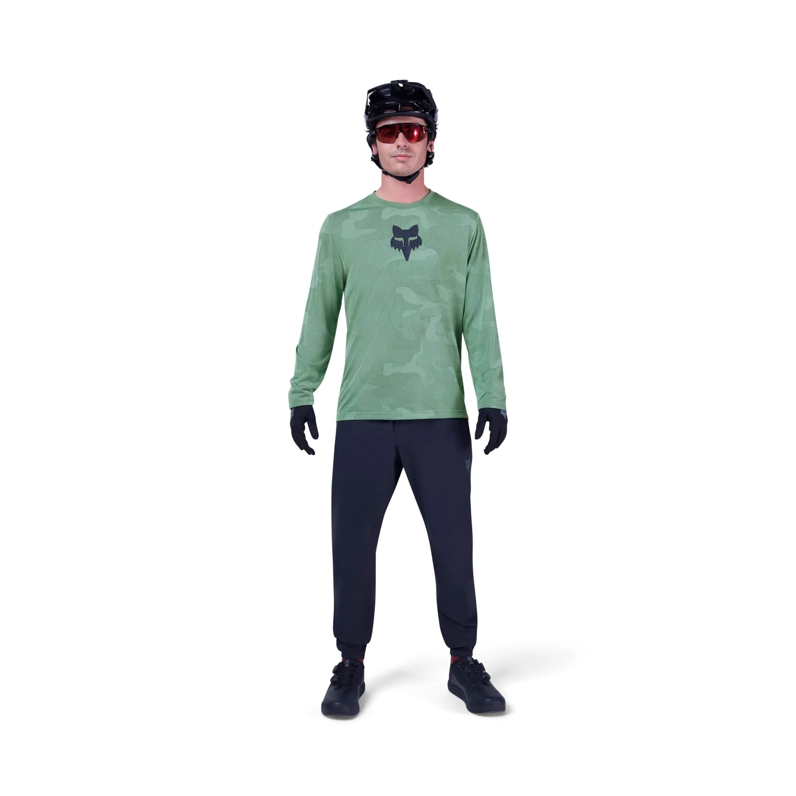 Fox Racing Ranger TruDri Long Sleeve Cycling Jersey - Pine - M - immagine 3