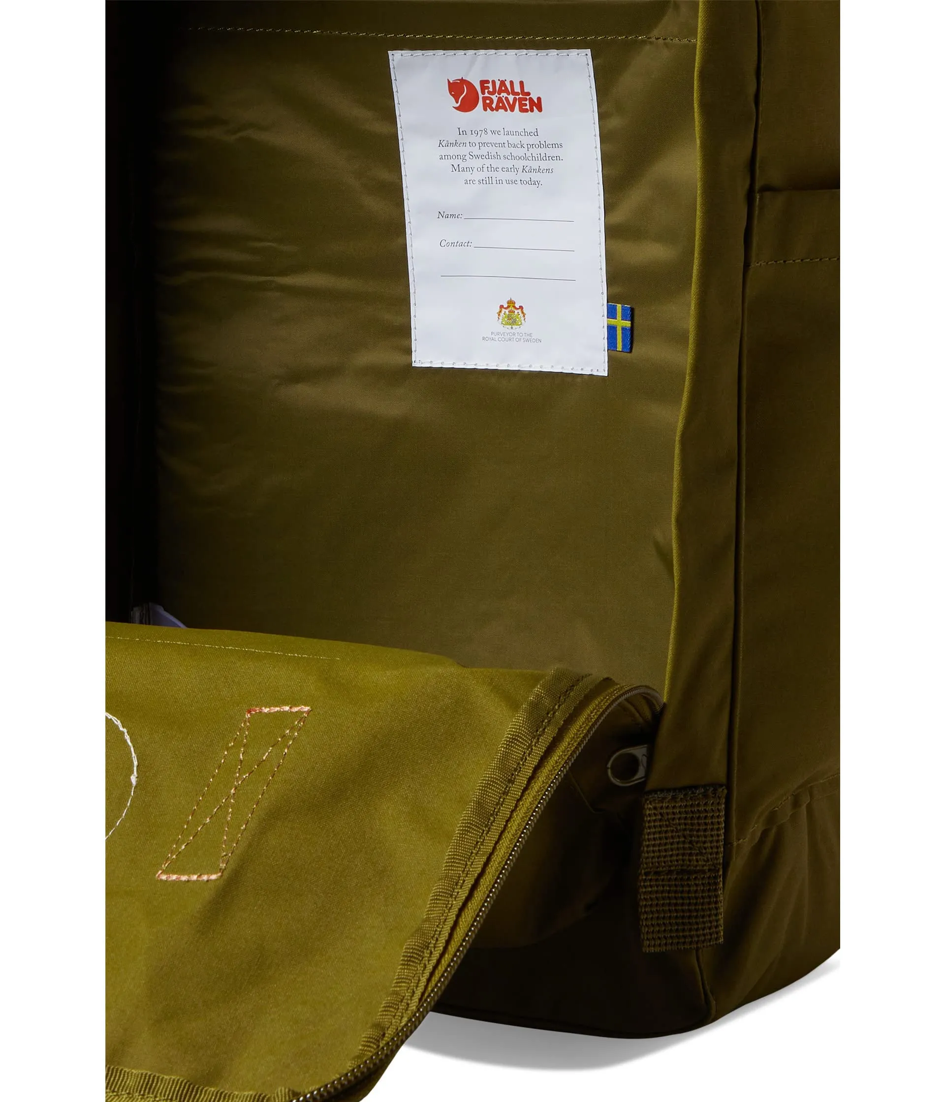Fjällräven Kanken Zaino Rosa Verde Unica - immagine 3
