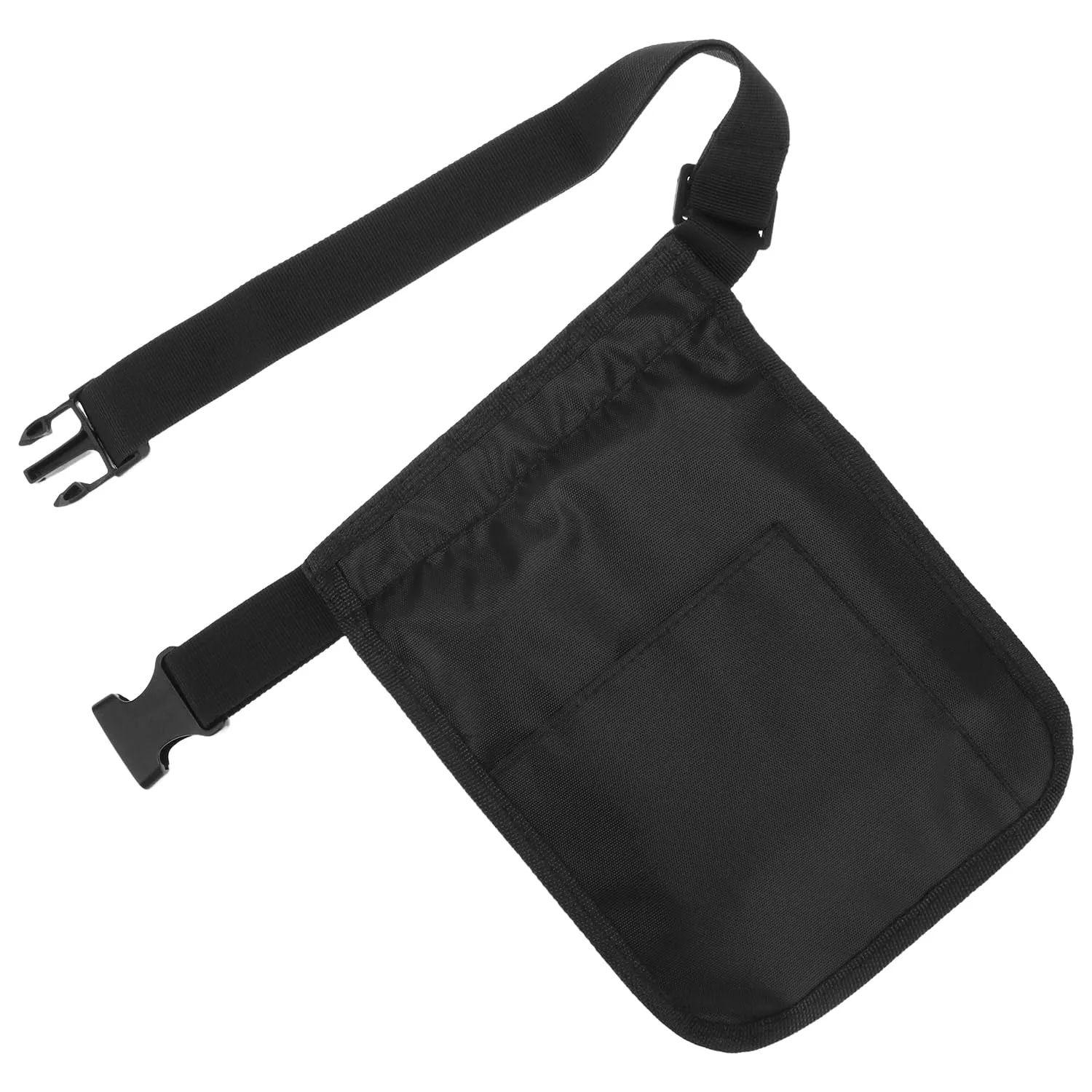 QWORK Tasca da cintura multiuso, 25 x 18 cm, organizer da lavoro in Oxford impermeabile, nero - immagine 2