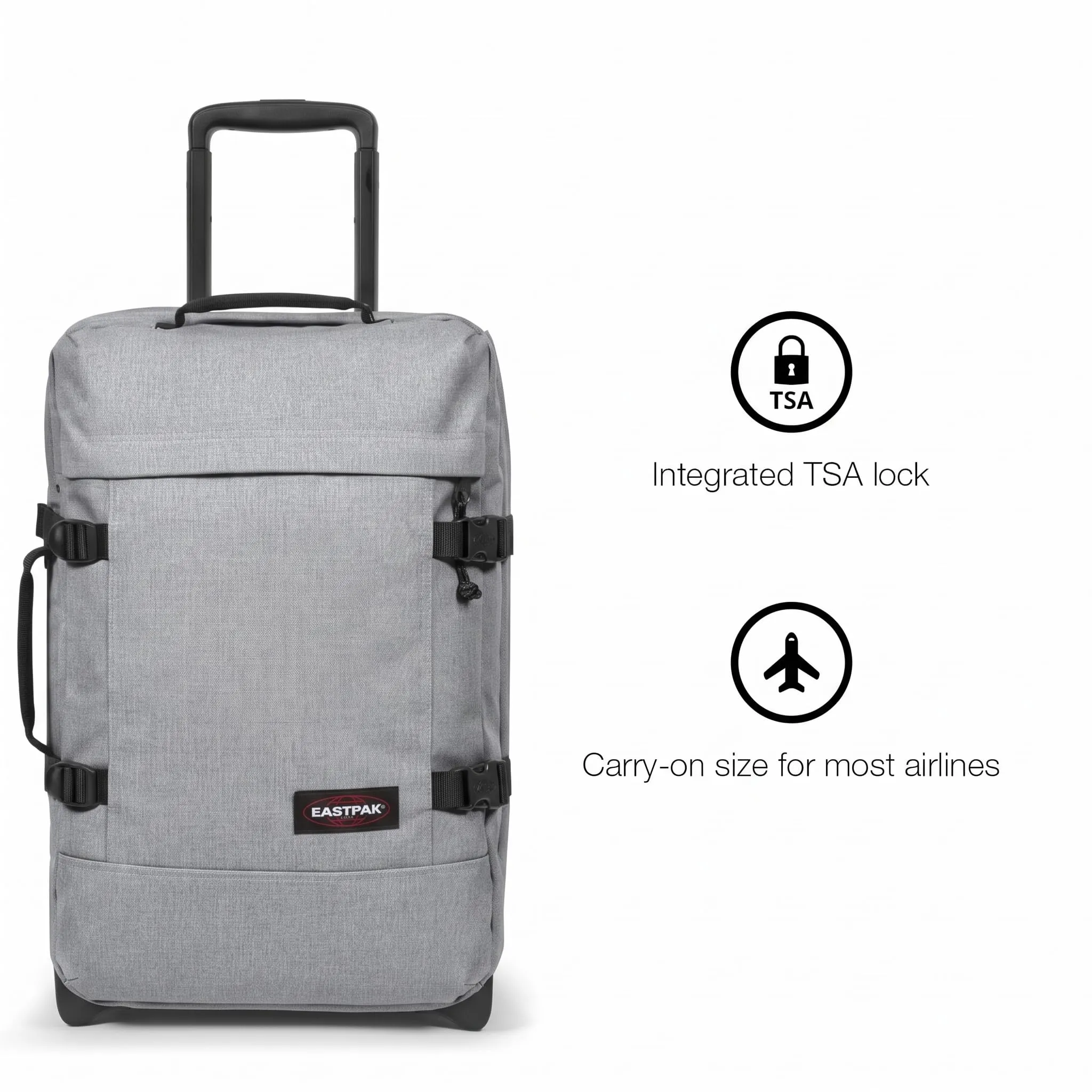 Eastpak Tranverz S Trolley Cabina 42L Sunday Grey - immagine 4