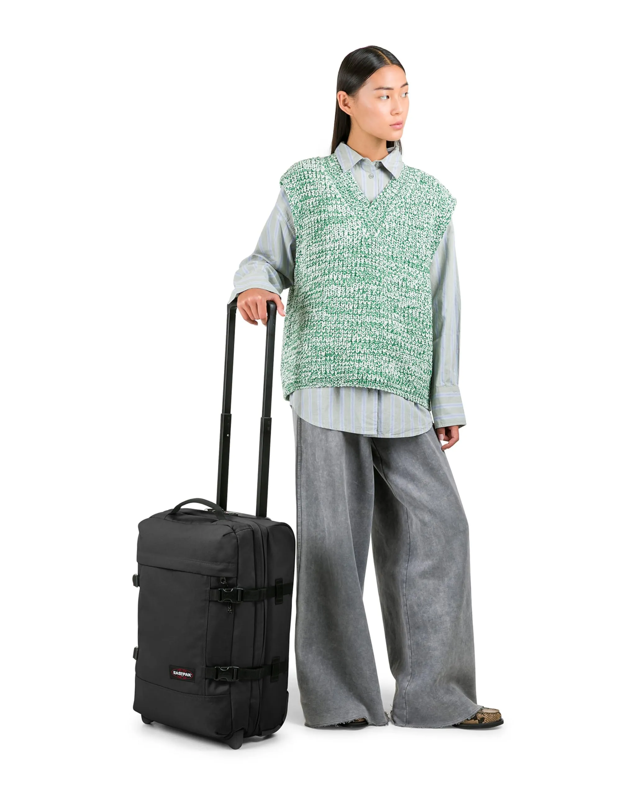 Eastpak Tranverz S Trolley Cabina 42L - Black - immagine 2
