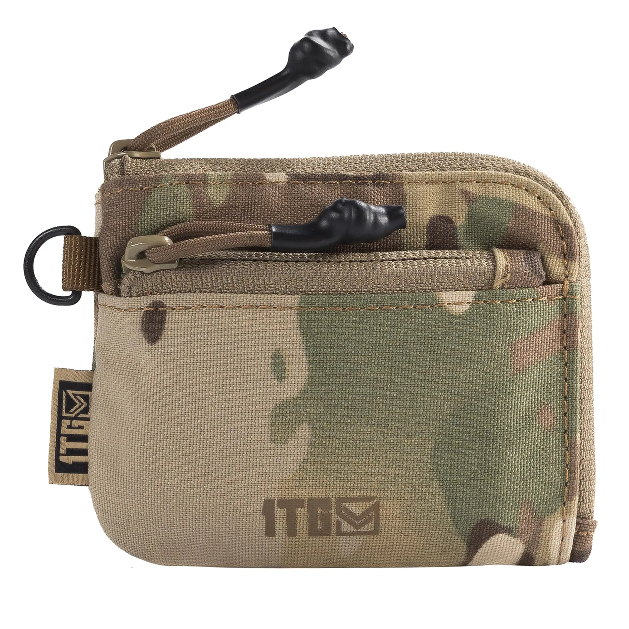 1TG Tactical Portamonete Minimalista in Nylon 500D con Cerniera YKK - immagine 1