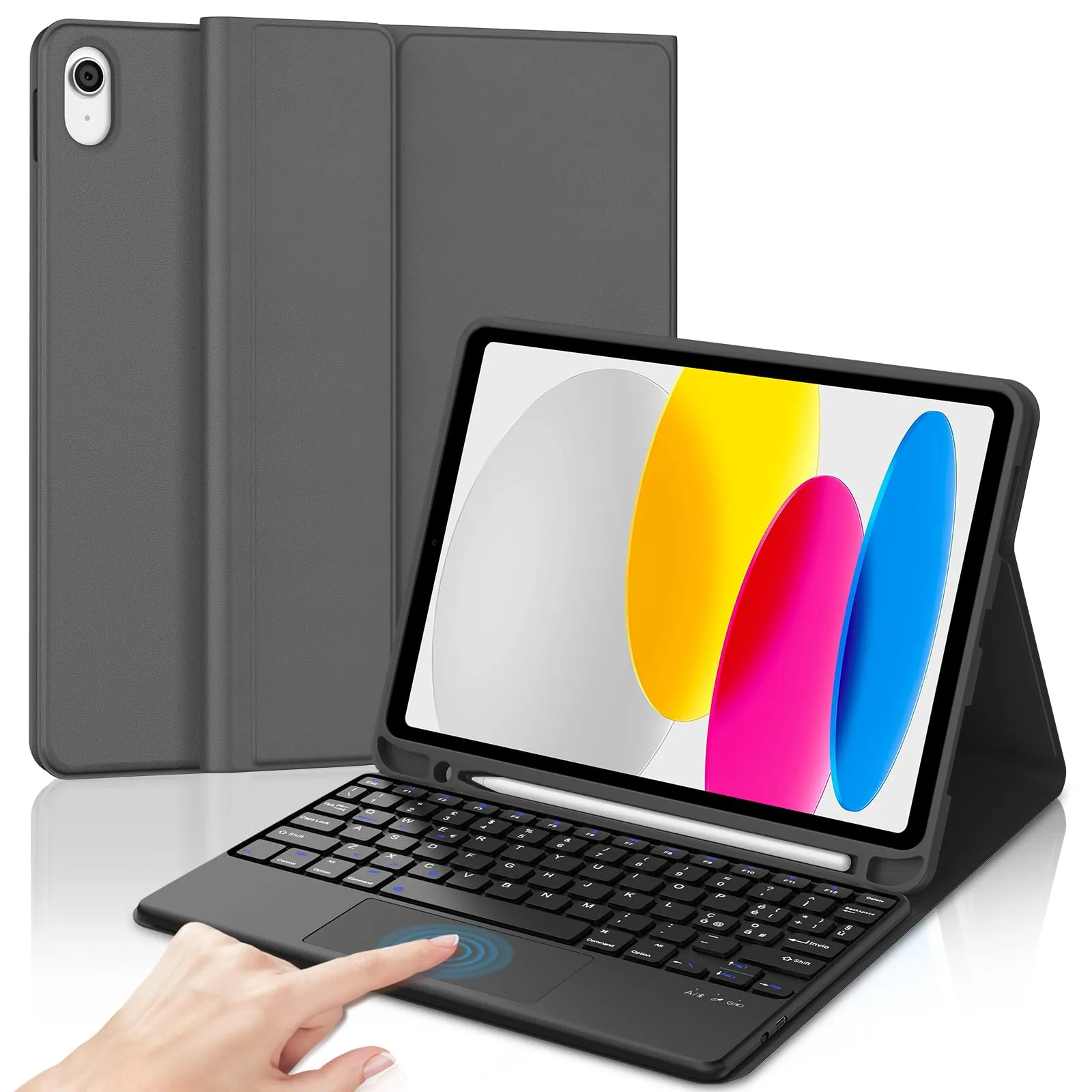 Tastiera per iPad A16 11 Generazione 11" 2025/10 Generazione 2022 10.9" - immagine 1