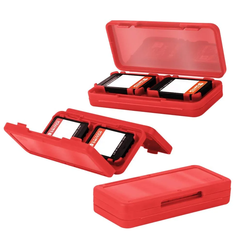 Orzly Accessori per Nintendo Switch - Rosso - immagine 6