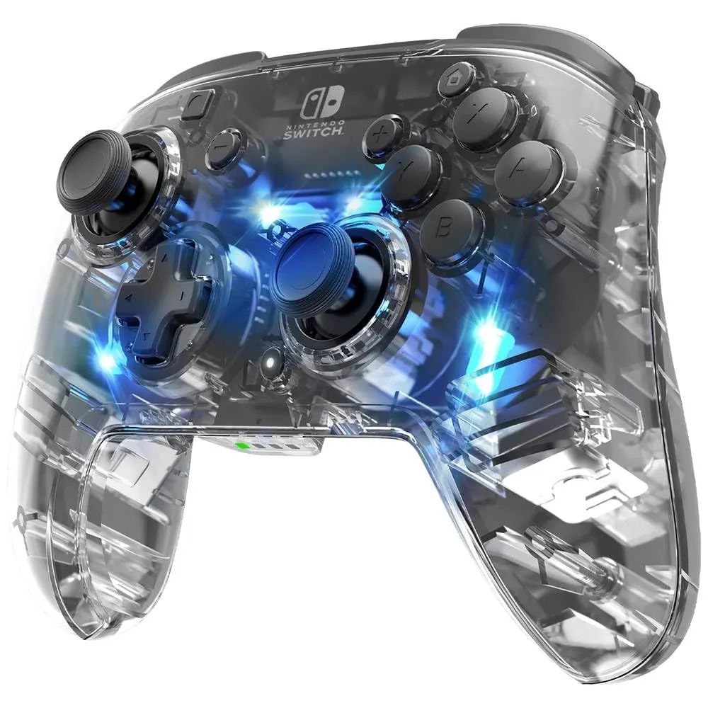 PDP Afterglow Deluxe+ Audio Wireless Controller for Nintendo Switch, Prismatic - immagine 6